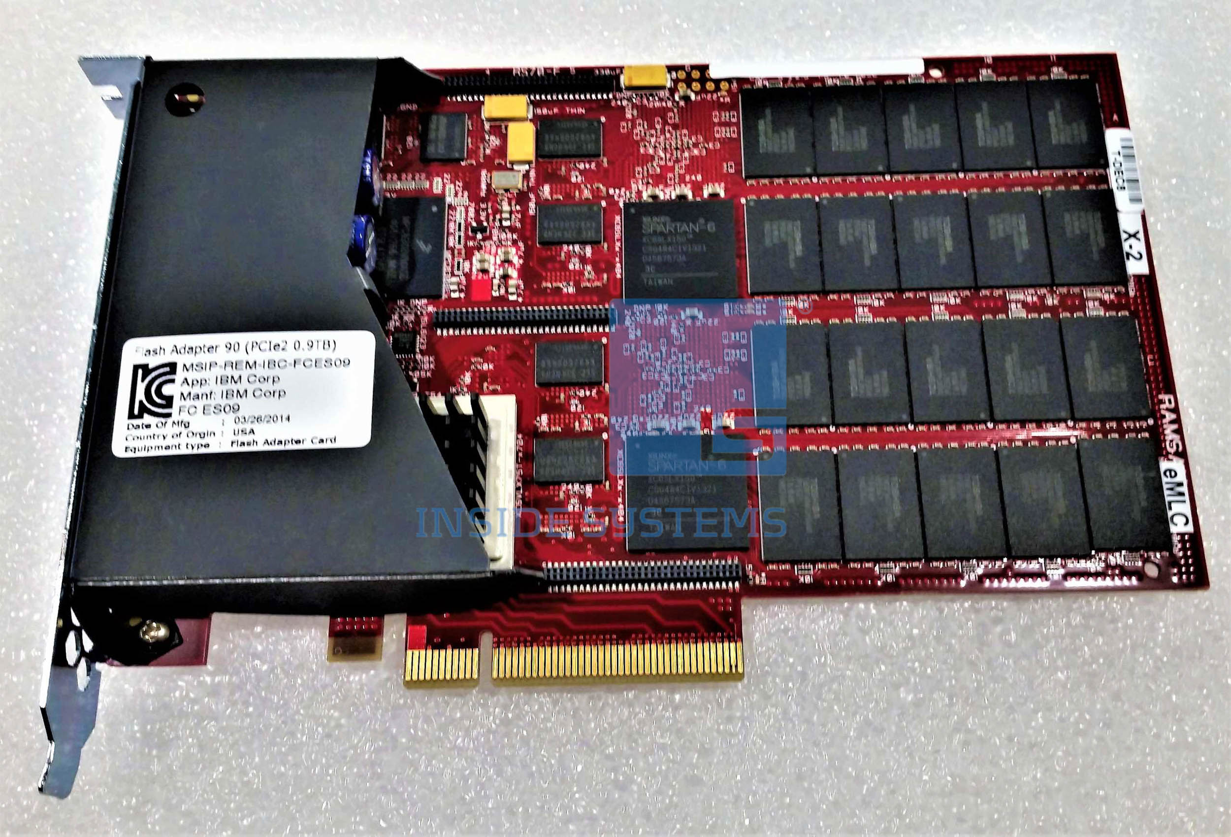 ES09 - PCIe2 (x8) 0.9TB Flash Adapter 90 (FH) 6 ES09 - PCIe2 (x8) 0.9TB Flash Adapter 90 (FH) - Image 6