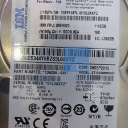 Alternative view of ESD8 - 1.14TB 10K RPM SAS SFF-3 HDD (IBM i)