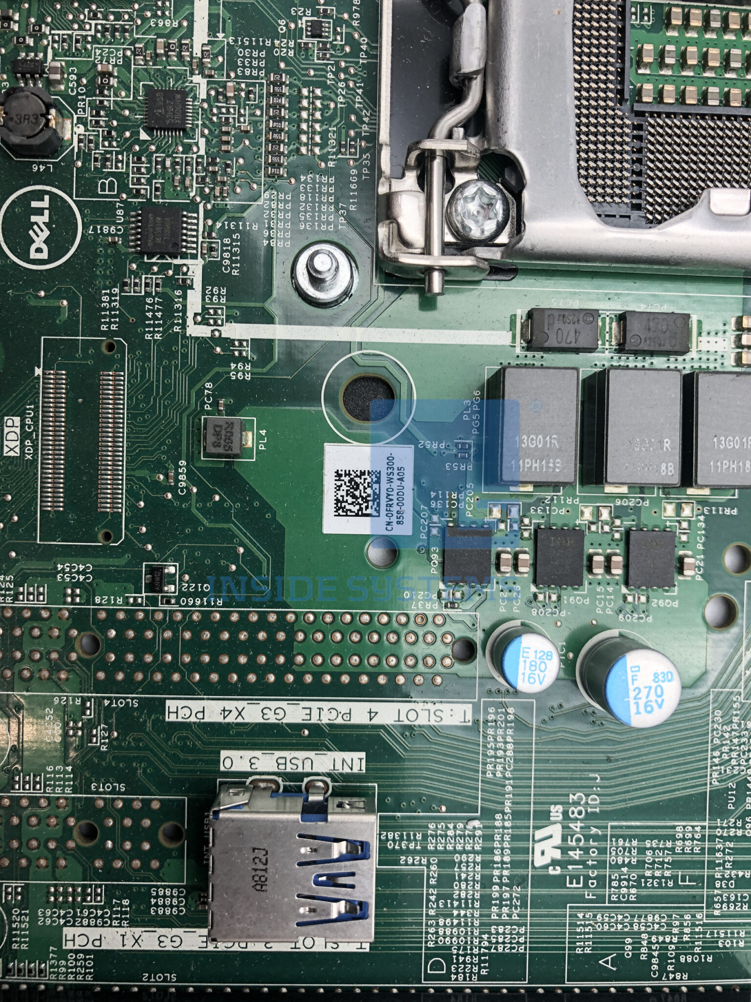 Poweredge R230 Inside FRVY0 - DELL PowerEdge R230 Motherboard | Inside Systems A/S