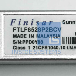 Alternative view of FTLF8528P2BCV - FINISAR DUPLEX SFP+ 8GB TRANSCEIVER