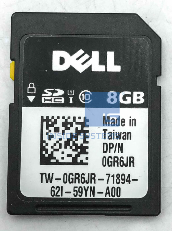 GR6JR - DELL 8GB IDRAC6 VFLASH SD CARD | Inside Systems A/S