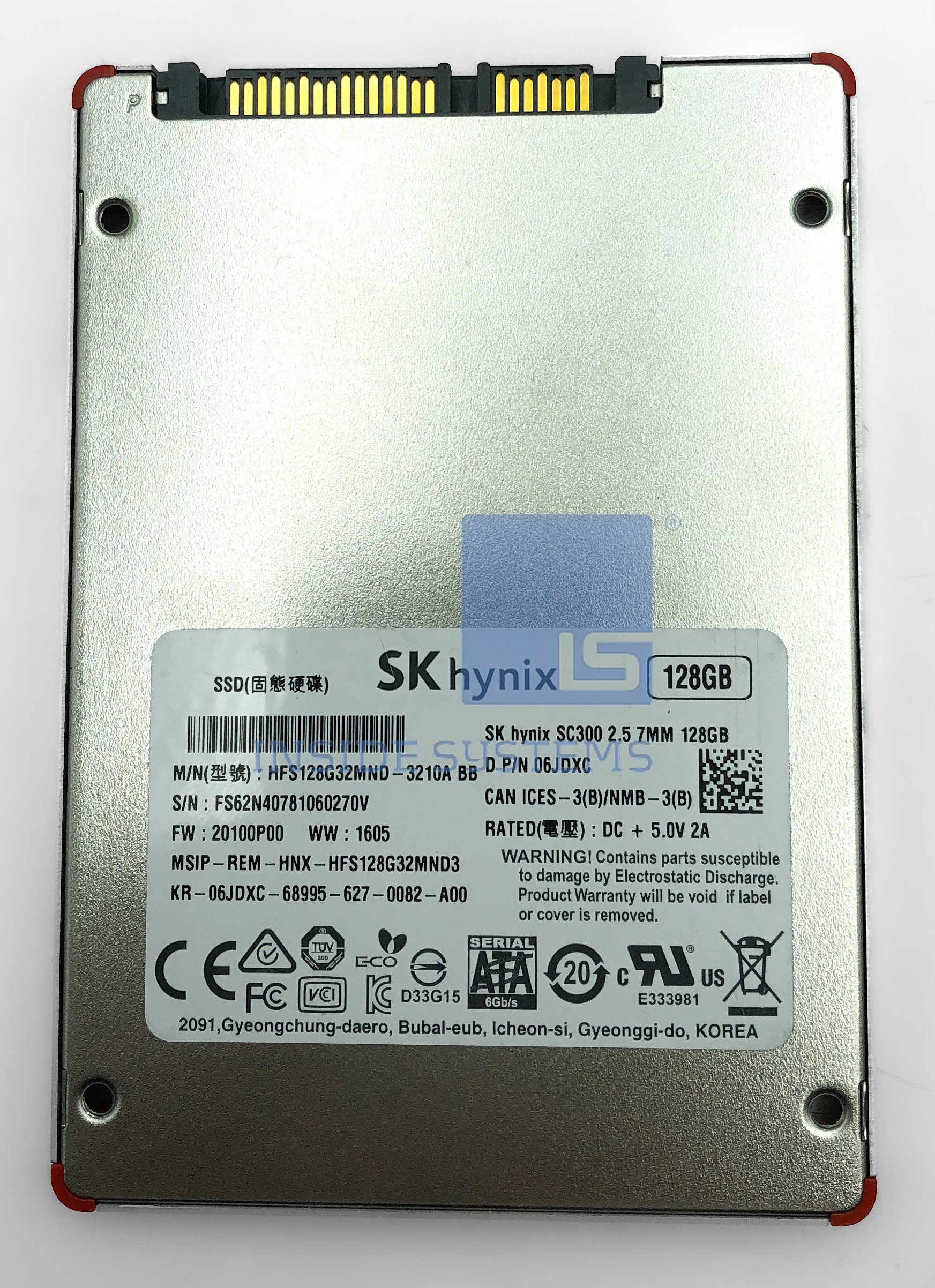 HFS128G32MND-3210A - SK Hynix SC300 128GB 2.5