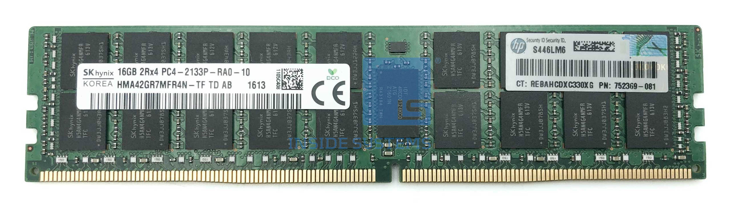 HMA42GR7MFR4N-TF - Hynix 16GB 2Rx4 PC4-17000P 2133MHz 3 HMA42GR7MFR4N-TF - Hynix 16GB 2Rx4 PC4-17000P 2133MHz