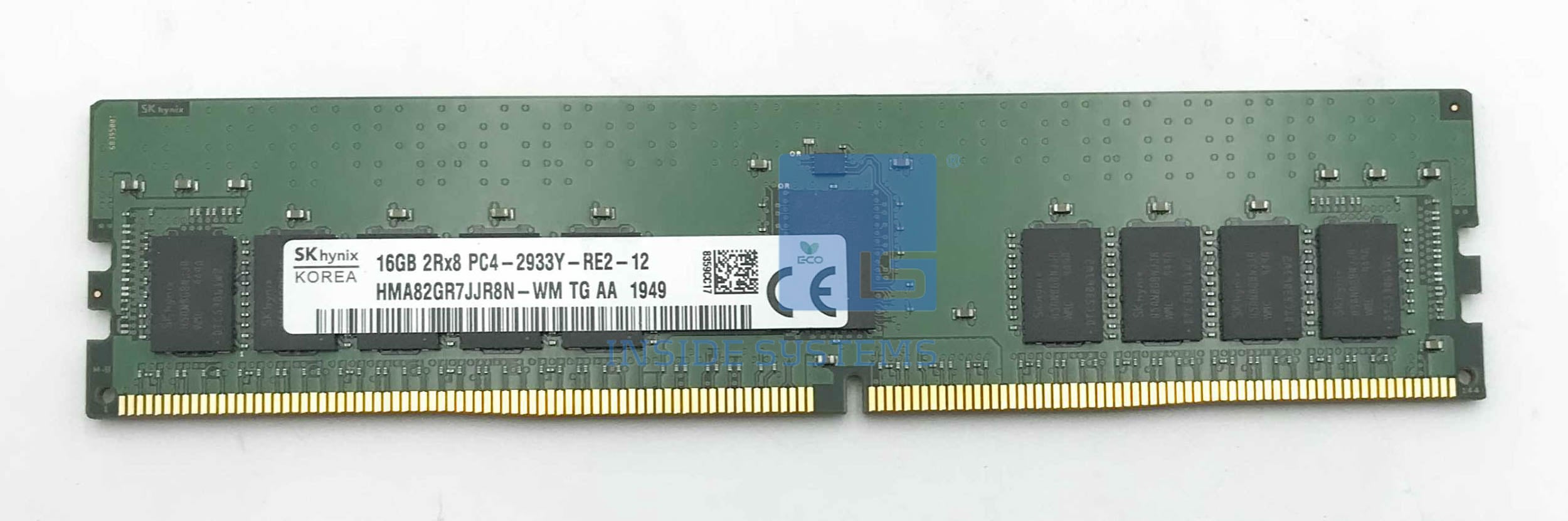 HMA82GR7JJR8N-WM - Hynix 16GB 2Rx8 PC4-23400U-R 2933Mhz 3 HMA82GR7JJR8N-WM - Hynix 16GB 2Rx8 PC4-23400U-R 2933Mhz