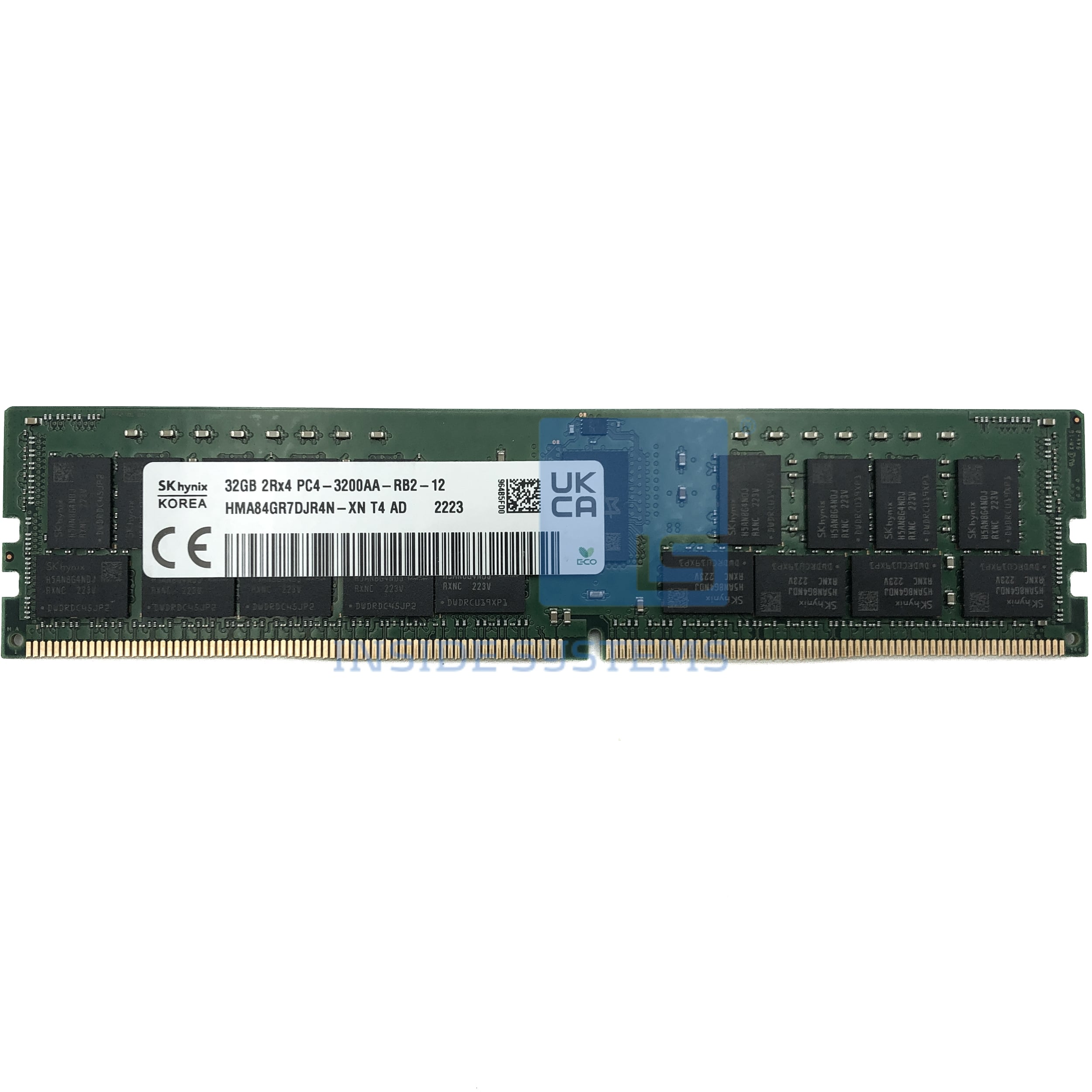 HMA84GR7CJR4N-XN - Hynix 32GB 2Rx4 PC4-25600R 3200MHz 2 HMA84GR7CJR4N-XN - Hynix 32GB 2Rx4 PC4-25600R 3200MHz