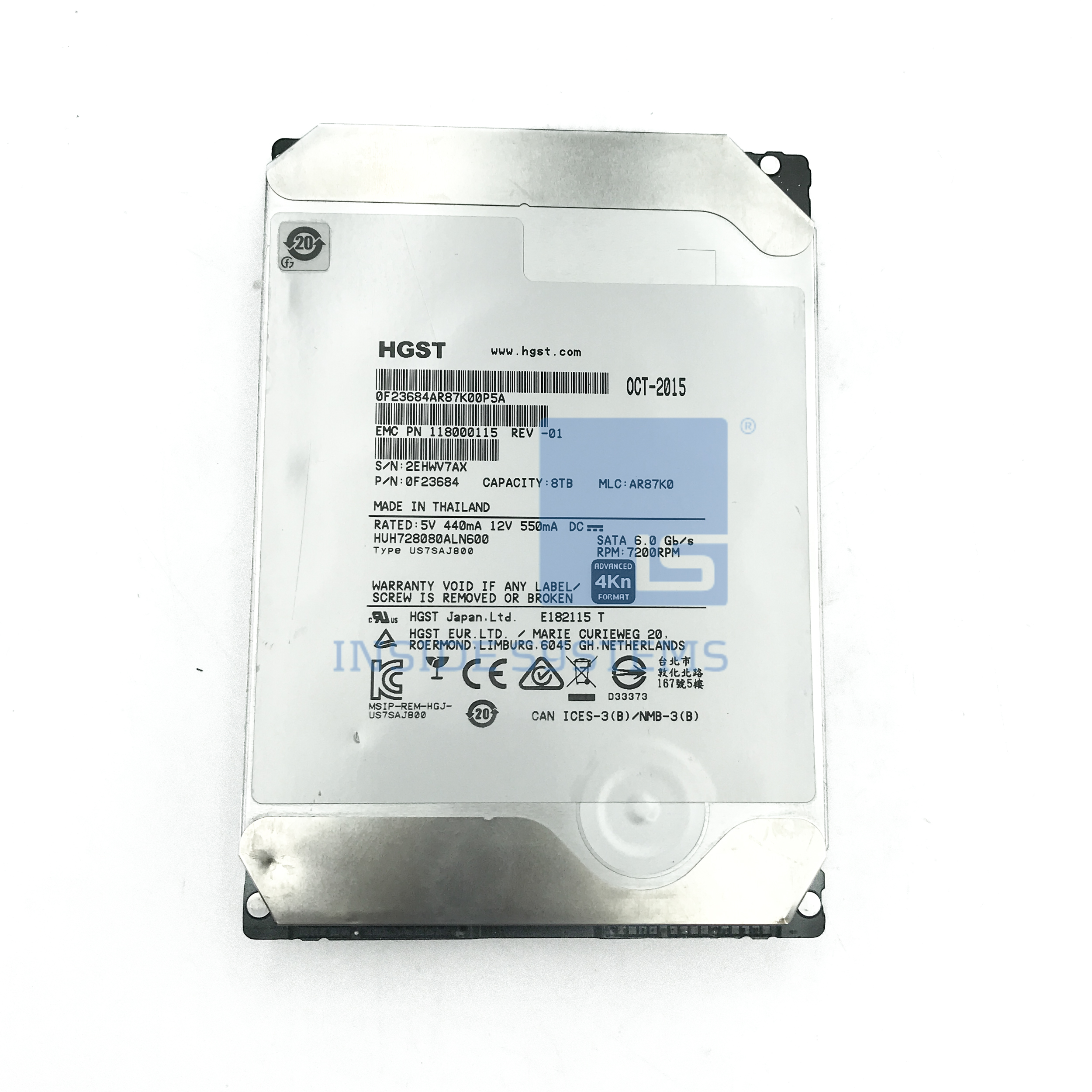 HUH728080ALN600 A