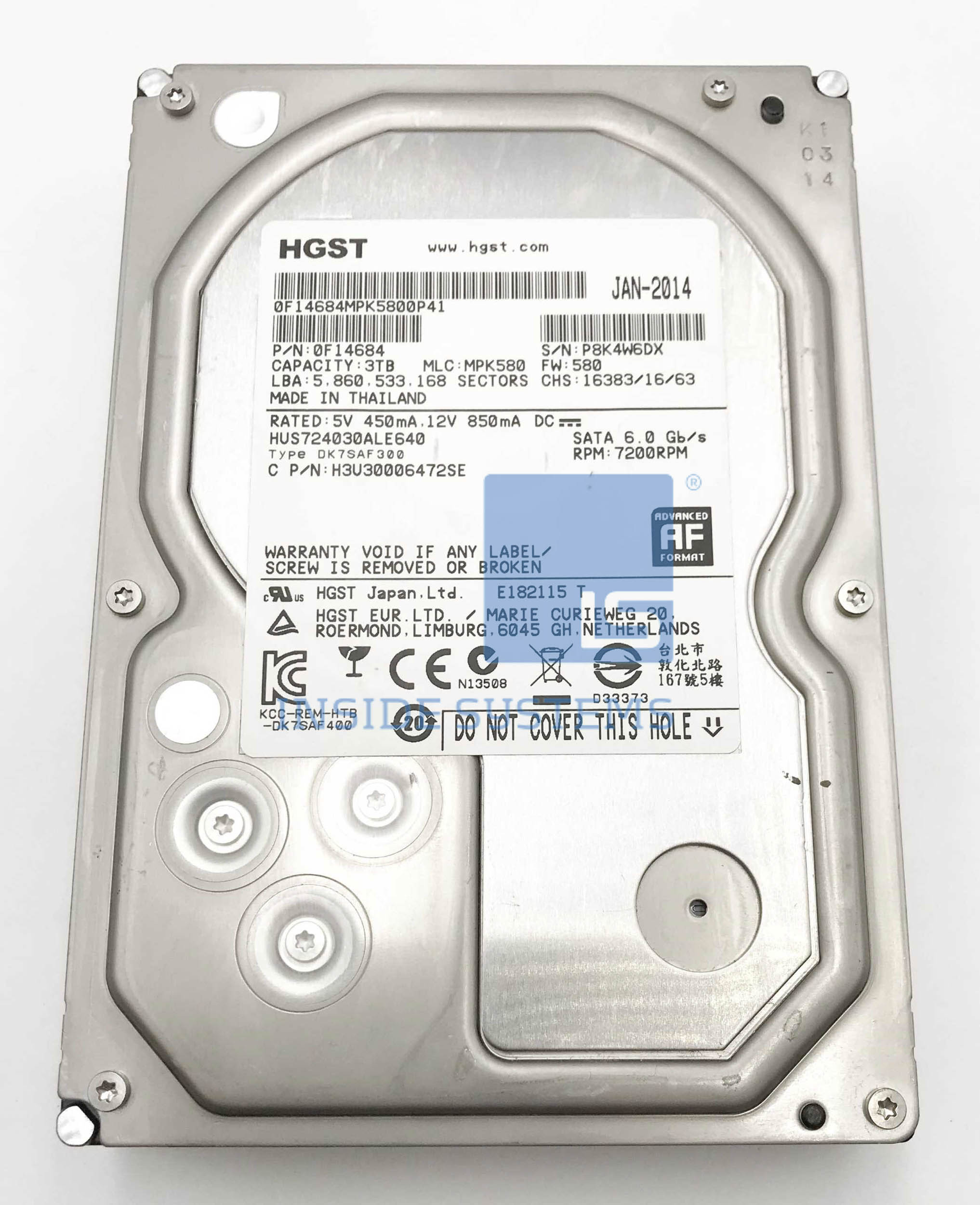 HUS724030ALE640 A