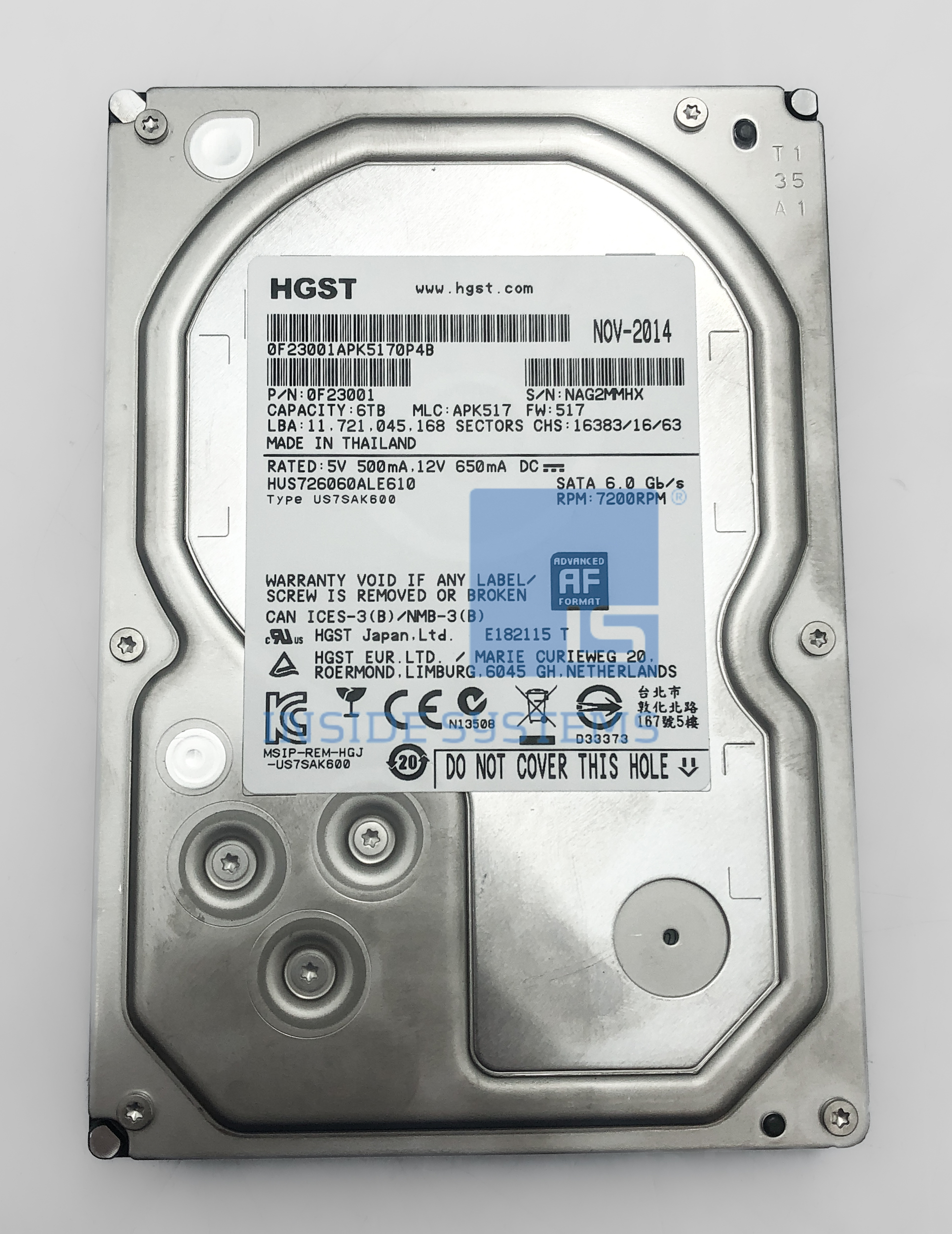 HUS726060ALE610 A