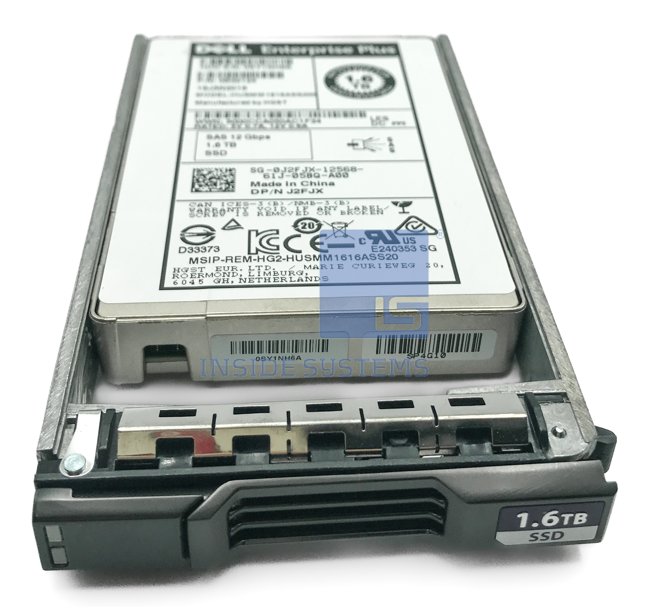 J2FJX - DELL CMPL 1.6TB 12G MU SAS 2.5" SSD 4 J2FJX - DELL CMPL 1.6TB 12G MU SAS 2.5" SSD - Image 2