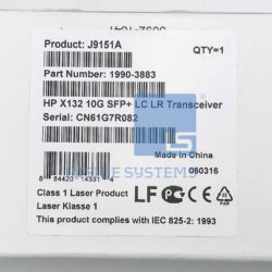 Alternative view of J9151A-01 - X132 10G SFP+ LC LR Transceiver