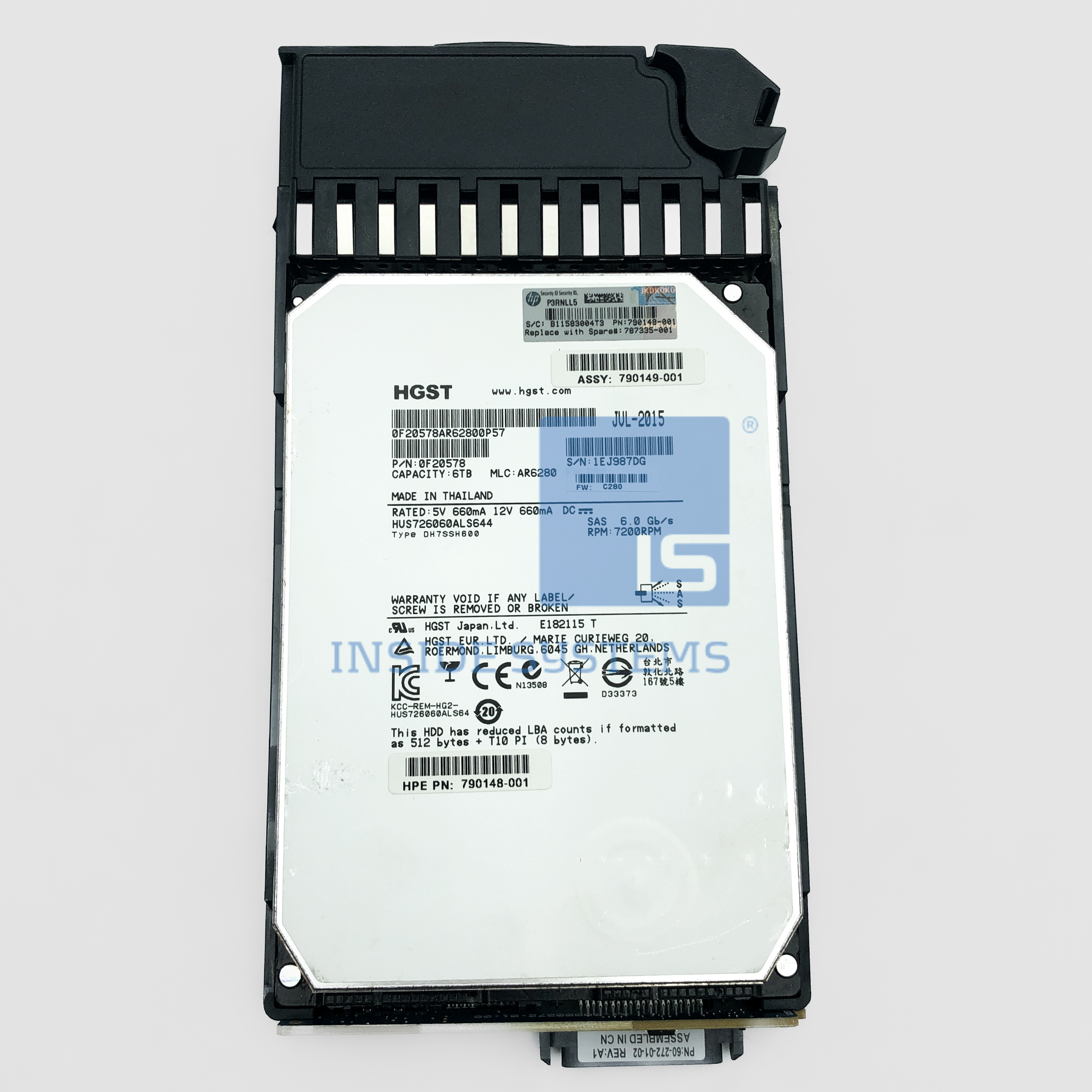 J9F36A - HP MSA 6TB 6G SAS 7.2K 3.5 HDD 6 J9F36A A