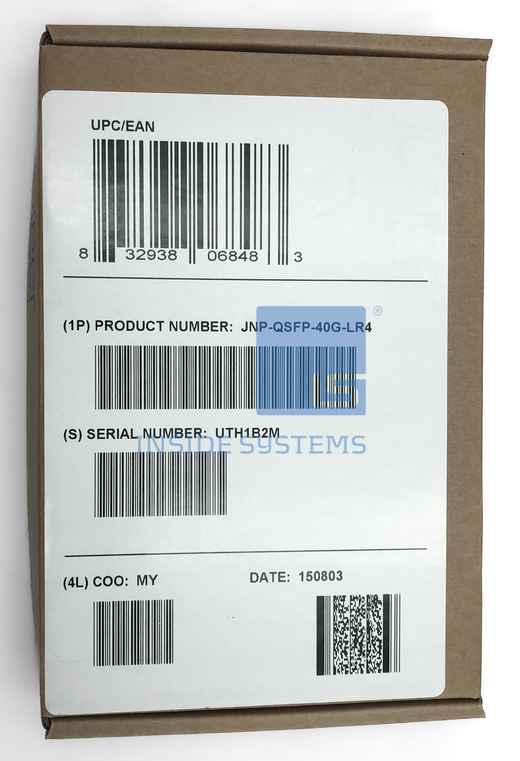 JNP QSFP 40G LR4 01 A