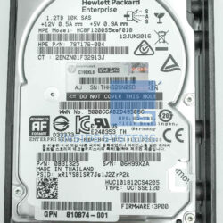 Alternative view of K2P85A - 3PAR 1.2TB 10K 12G SAS FIPS 2.5" HDD