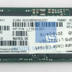 Alternative view of L11634-001 - HP 256GB PCIe NVME M.2 SSD