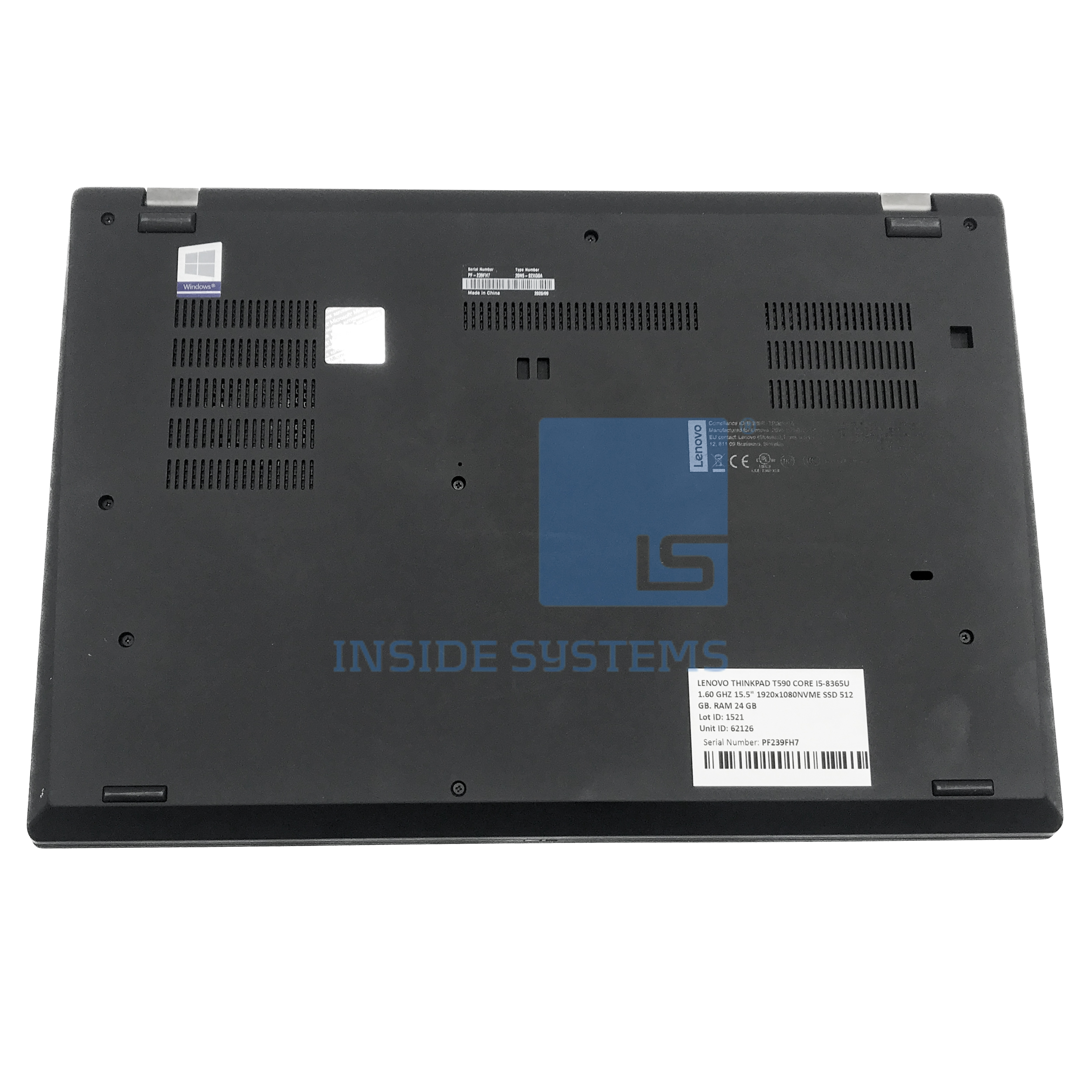 LT590-I5-512-32-A - Lenovo T590 I5 512GB SSD 32GB RAM 7 LT590-I5-512-32-A - Lenovo T590 I5 512GB SSD 32GB RAM - Image 5