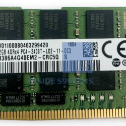 Alternative view of M386A4G40EM2-CRC - Samsung 32GB 4DRx4 PC4-19200 2400Mhz