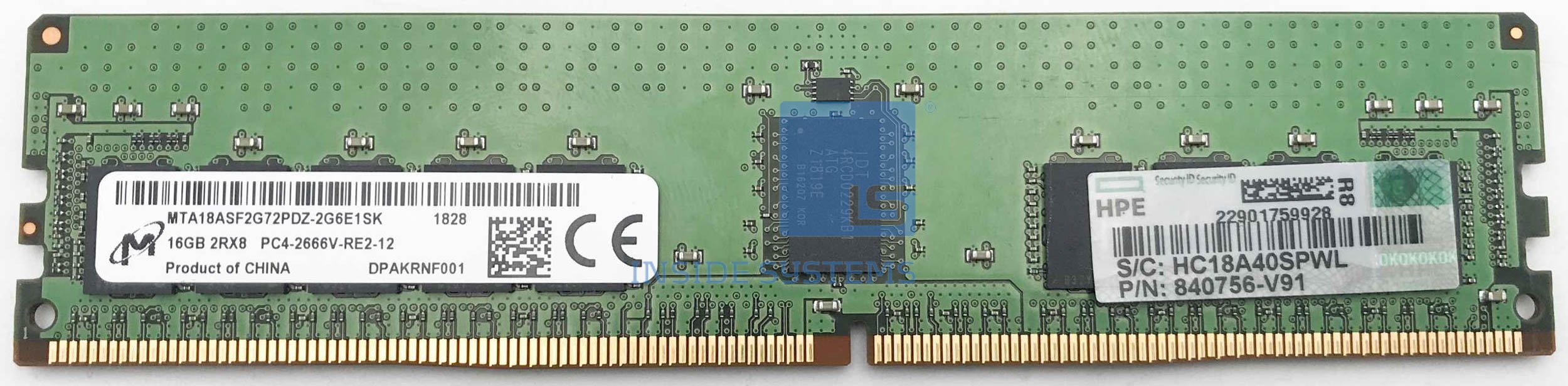 MTA18ASF2G72PDZ-2G6 - Micron 16GB 2RX8 PC4-21300V-R 2666Mhz 1 MTA18ASF2G72PDZ-2G6 - Micron 16GB 2RX8 PC4-21300V-R 2666Mhz