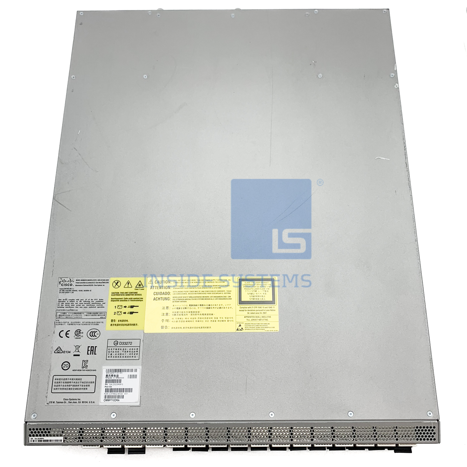 N3K-C3164Q-40GE - 3164Q 64x40GE QSFP+ 2 N3K-C3164Q-40GE - 3164Q 64x40GE QSFP+ - Image 2