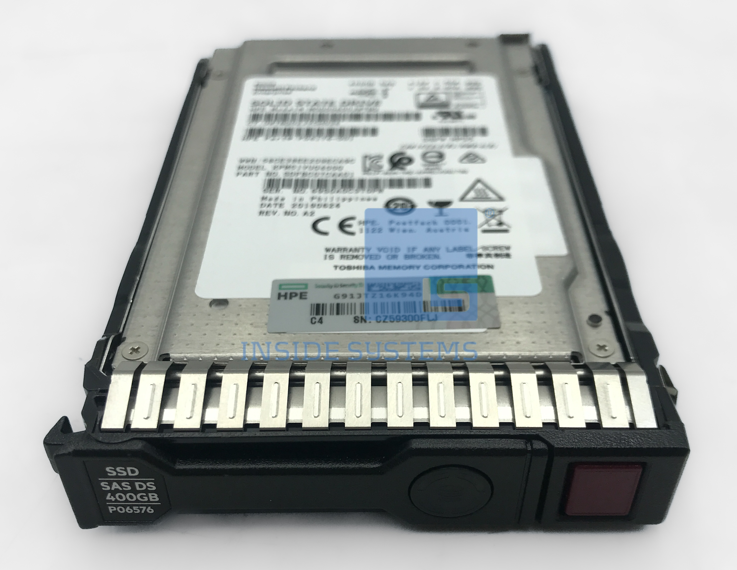 P04525-B21 - 400GB 12G MU DS SC SAS 2.5" SSD 4 P04525-B21 - 400GB 12G MU DS SC SAS 2.5" SSD - Image 2