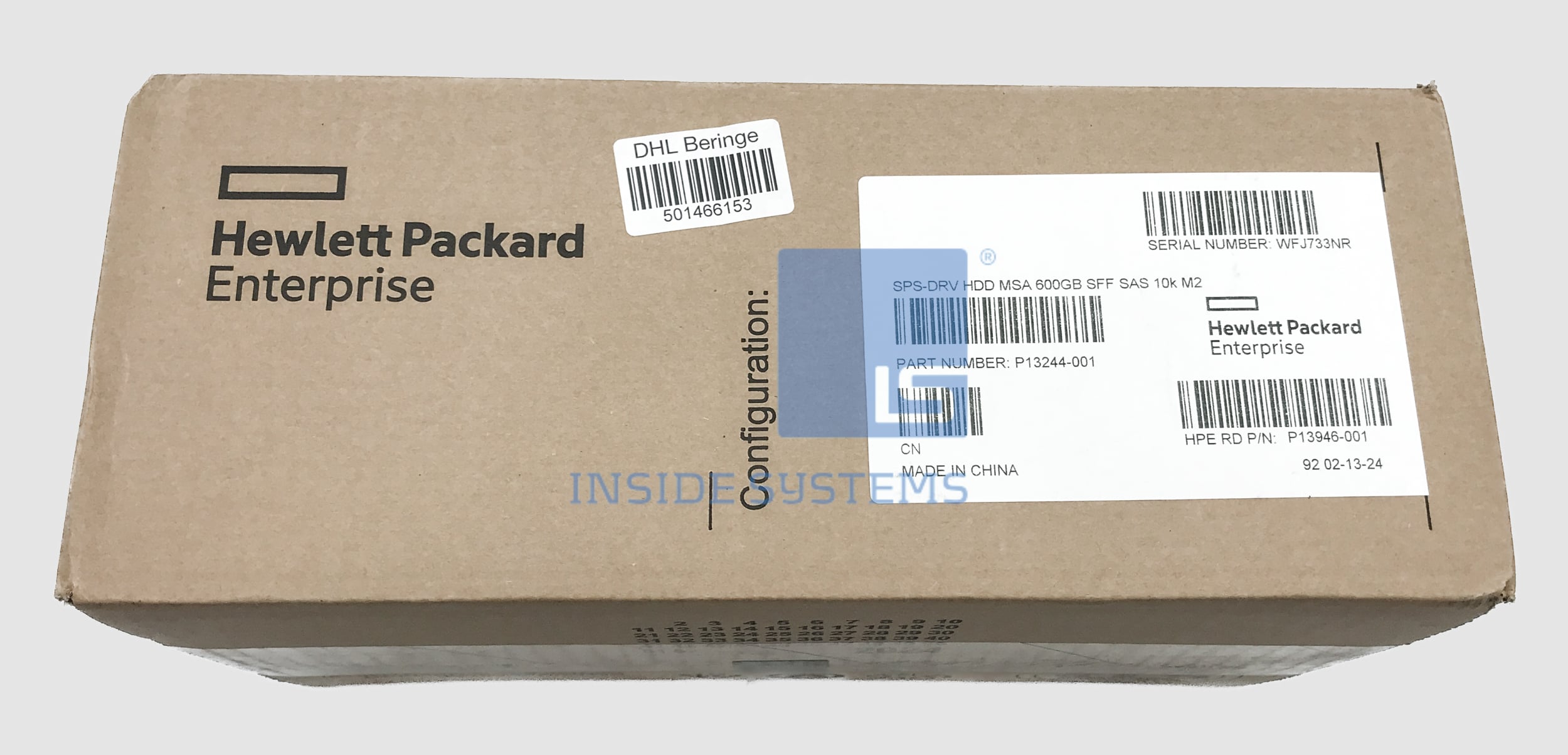 P13244-001-02 - MSA 600GB 10K 12G M2 SAS 2.5" HDD 3 P13244-001-02 - MSA 600GB 10K 12G M2 SAS 2.5" HDD
