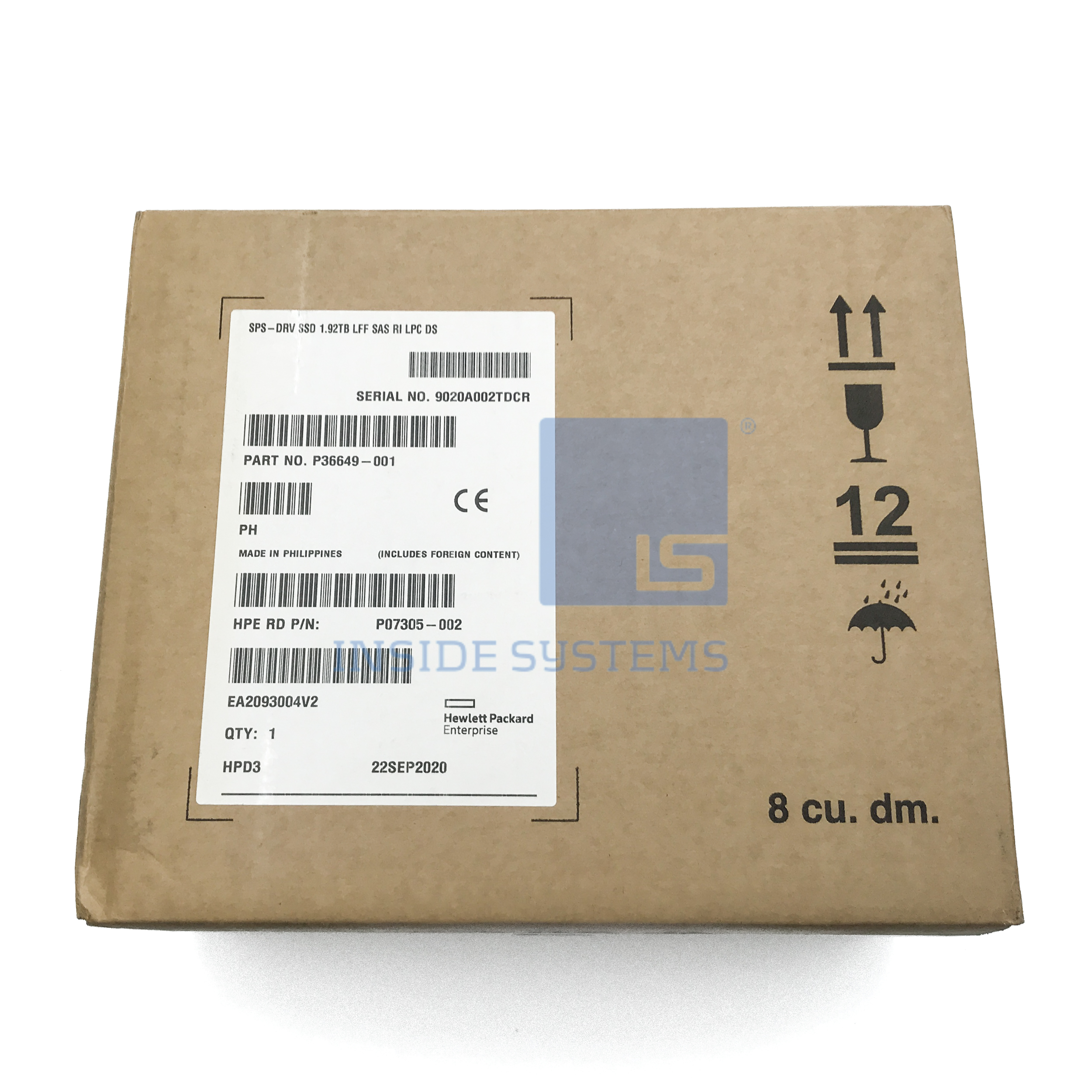P36649-001-02 - 1.92TB 12G RI DS LPC SAS 3.5" SSD 13 P36649-001-02 - 1.92TB 12G RI DS LPC SAS 3.5" SSD - Image 11