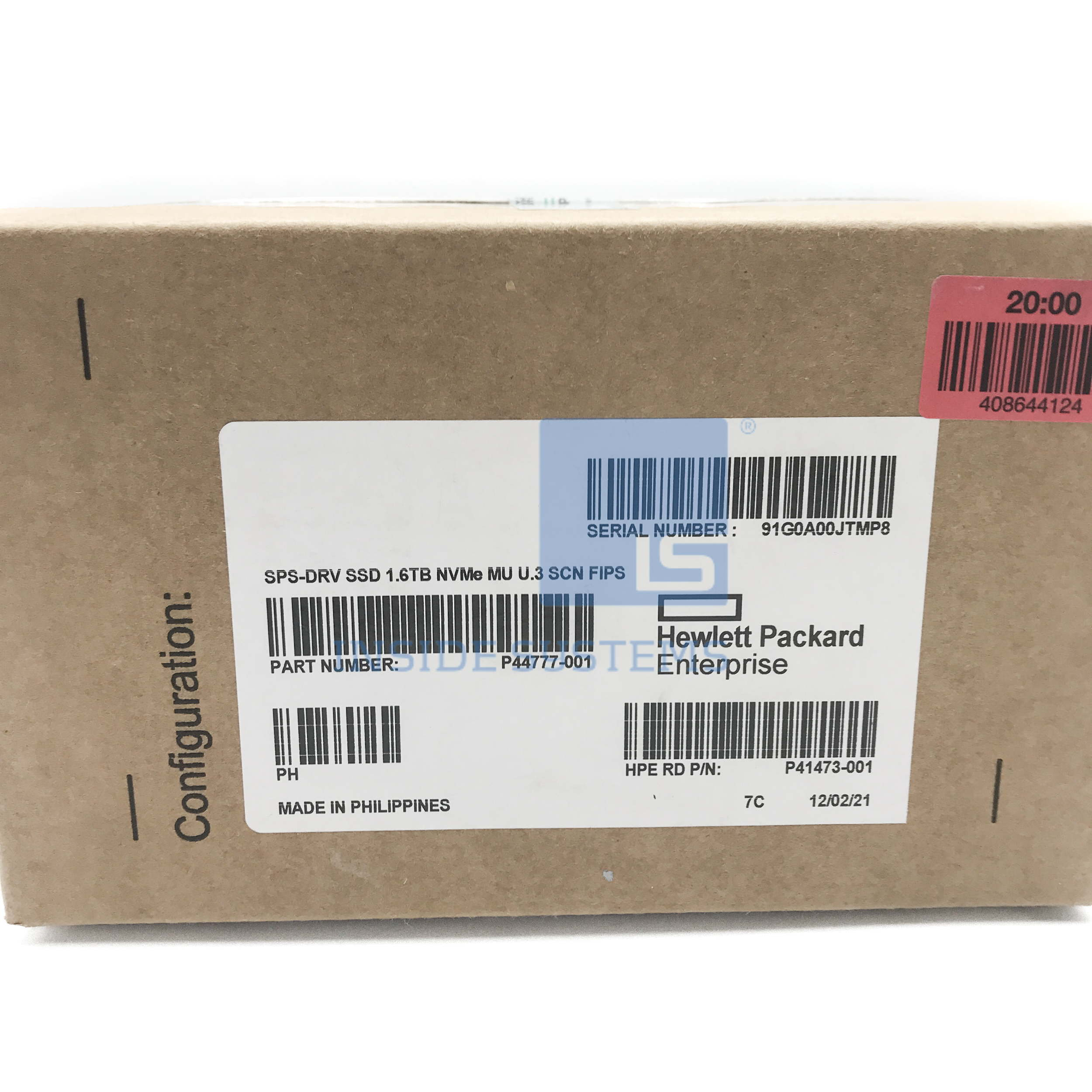 P44777-001-01 - 1.6TB U.3 MU FIPS CM6 SCN NVMe 2.5" SSD 4 P44777-001-01 - 1.6TB U.3 MU FIPS CM6 SCN NVMe 2.5" SSD - Image 2