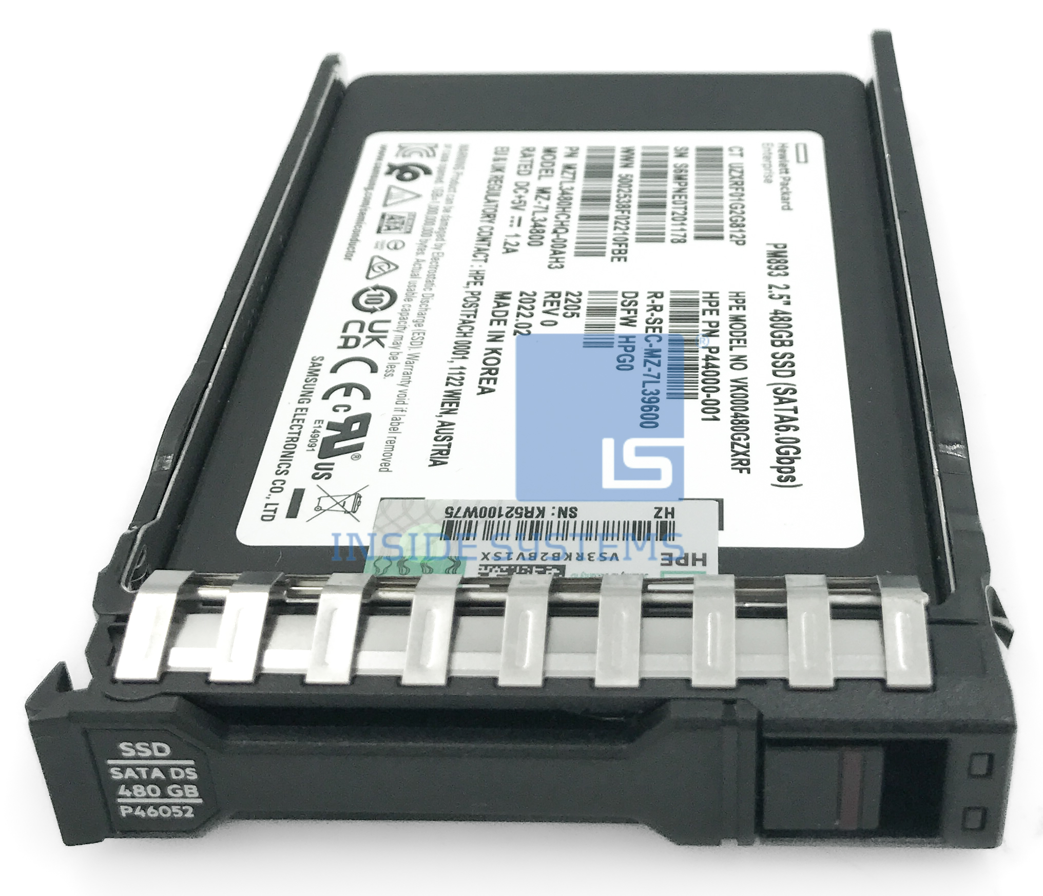 P46052-001 - 480GB 6G RI BC SATA 2.5" SSD 4 P46052-001 - 480GB 6G RI BC SATA 2.5" SSD - Image 2