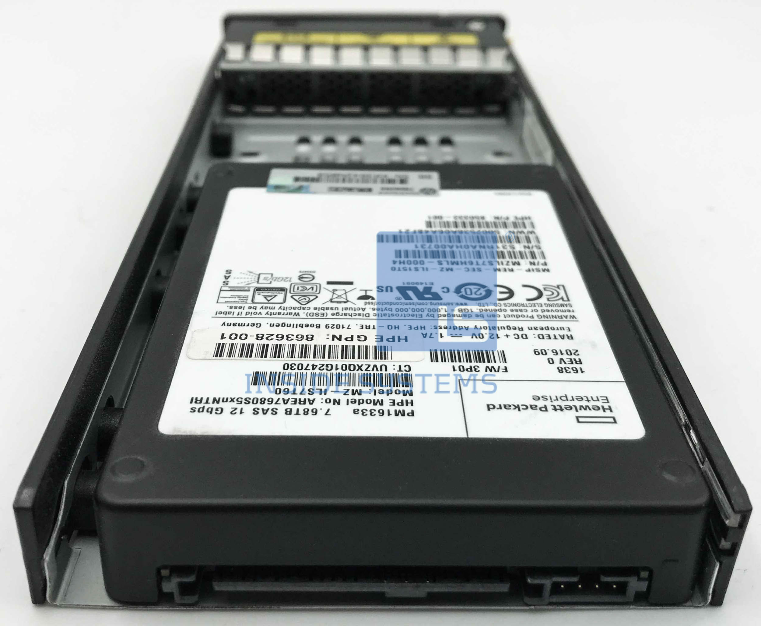 P9L83A - 3PAR 7.68TB 12G SAS 2.5" SSD 5 P9L83A - 3PAR 7.68TB 12G SAS 2.5" SSD - Image 3