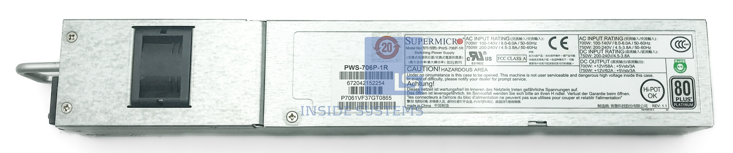 PWS 706P 1R A