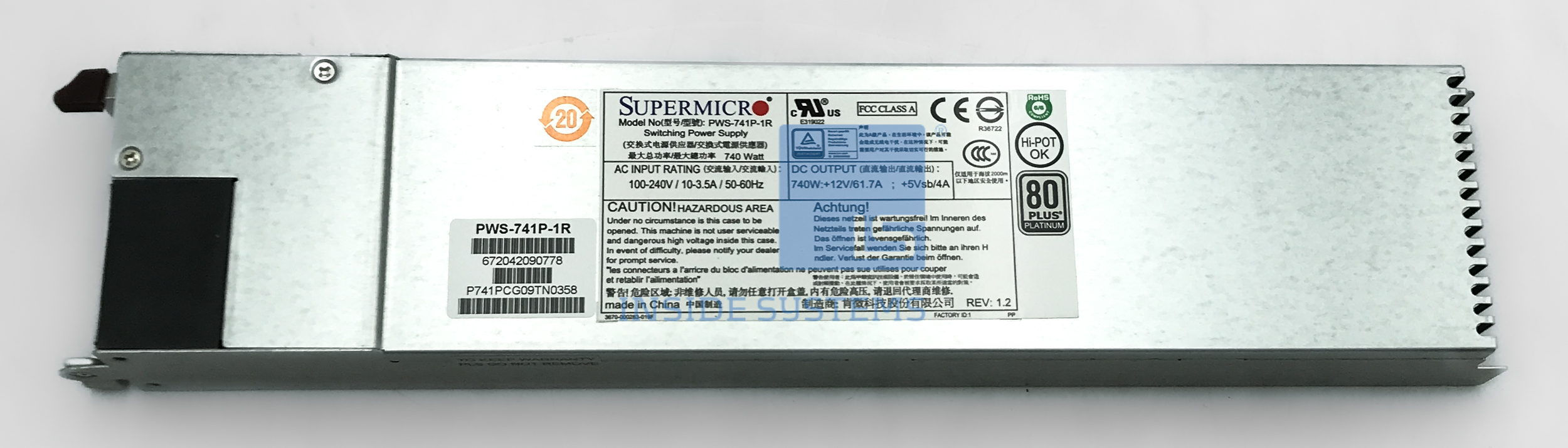PWS 741P 1R A