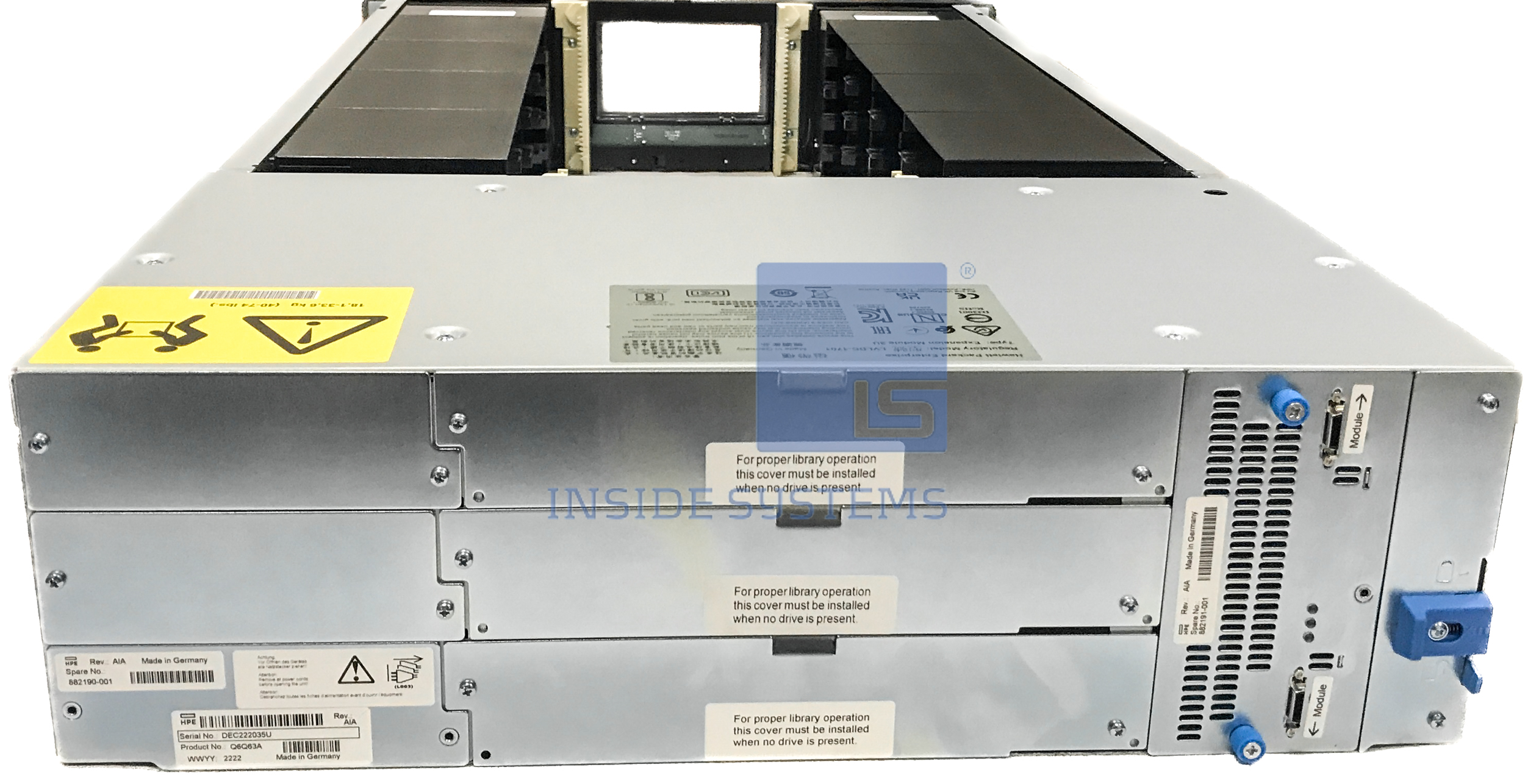 Q6Q63A-02 - HPE MSL3040 Scalable Library Exp Module 6 Q6Q63A-02 - HPE MSL3040 Scalable Library Exp Module - Image 5