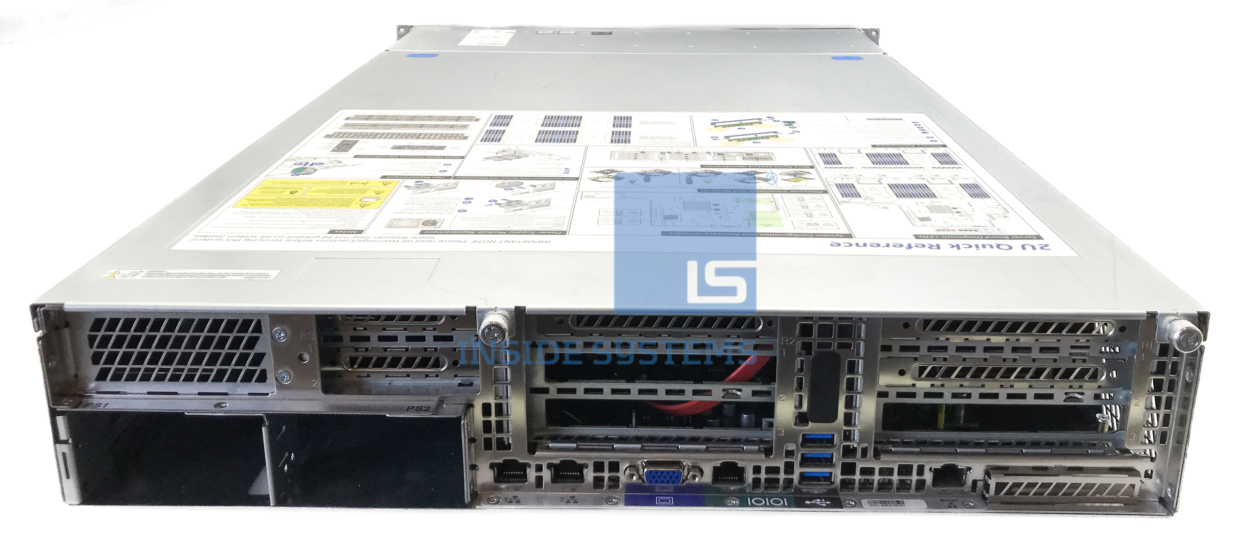 R2208WFTZS - Intel R2208WFTZS 2U 8x2.5" Server 2 R2208WFTZS - Intel R2208WFTZS 2U 8x2.5" Server - Image 2