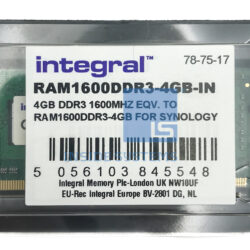 RAM1600DDR3-4G-01 - 4GB DDR3L SODIMM For Synology NAS