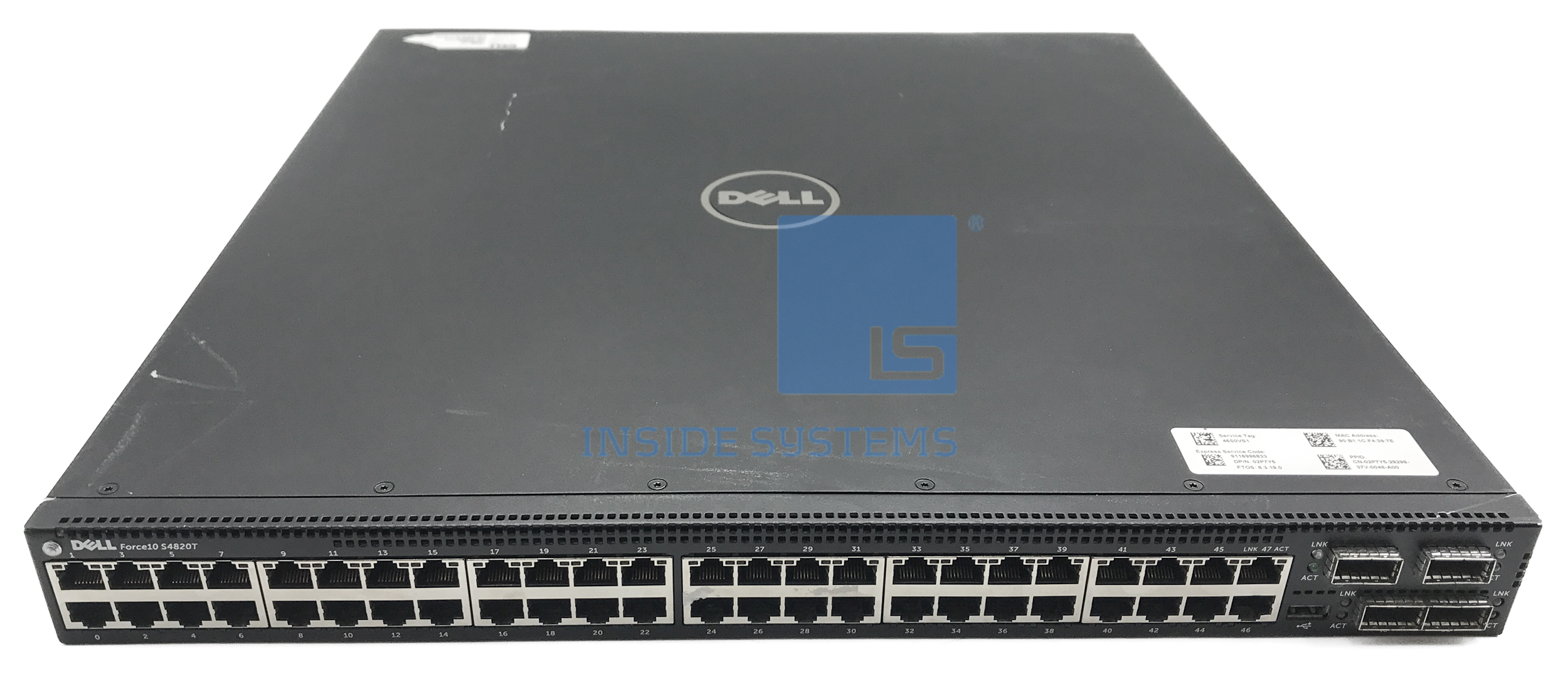 S4820T - DELL S4820T 48-Port 10GB Base-T | OS9 3 S4820T - DELL S4820T 48-Port 10GB Base-T | OS9