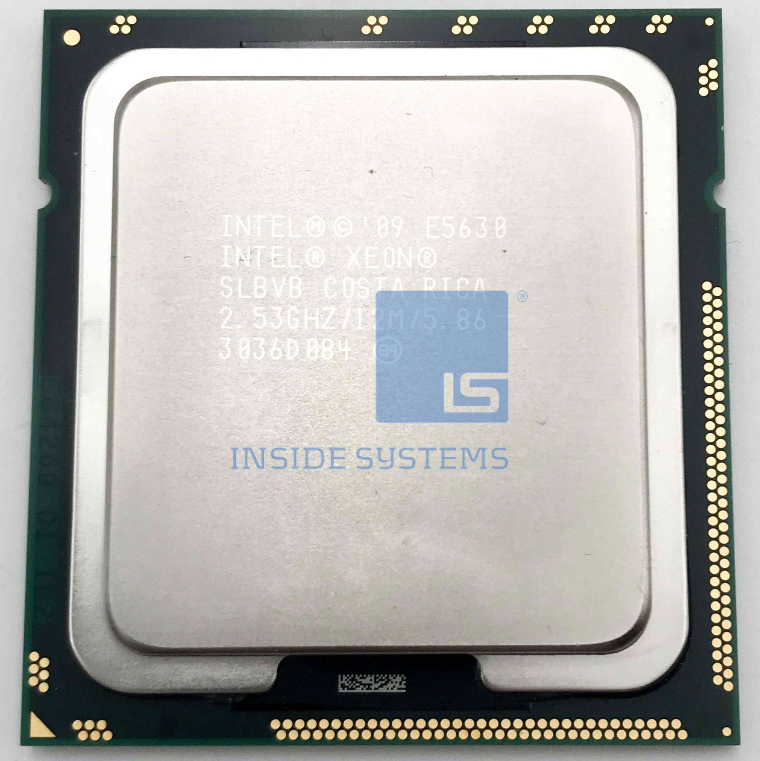 SLBVB - XEON QUAD CORE PROCESSOR E5630 2.53 3 SLBVB - XEON QUAD CORE PROCESSOR E5630 2.53