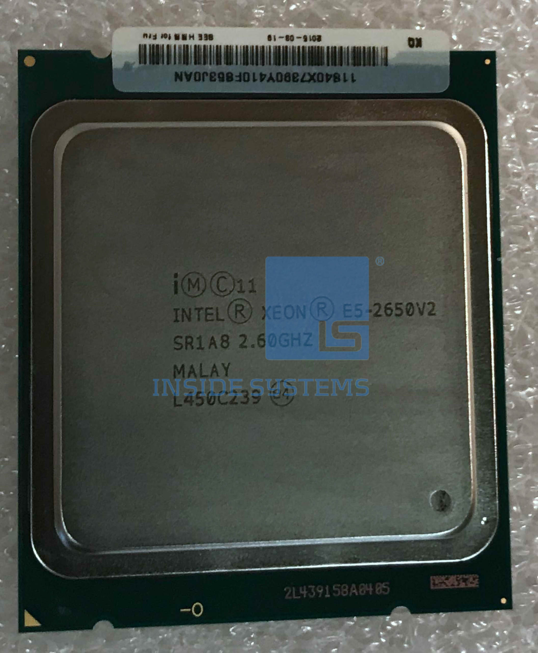 SR1A8 - Xeon E5-2650V2 8C 2.6GHz 20MB 95W CPU 4 SR1A8 - Xeon E5-2650V2 8C 2.6GHz 20MB 95W CPU - Image 2