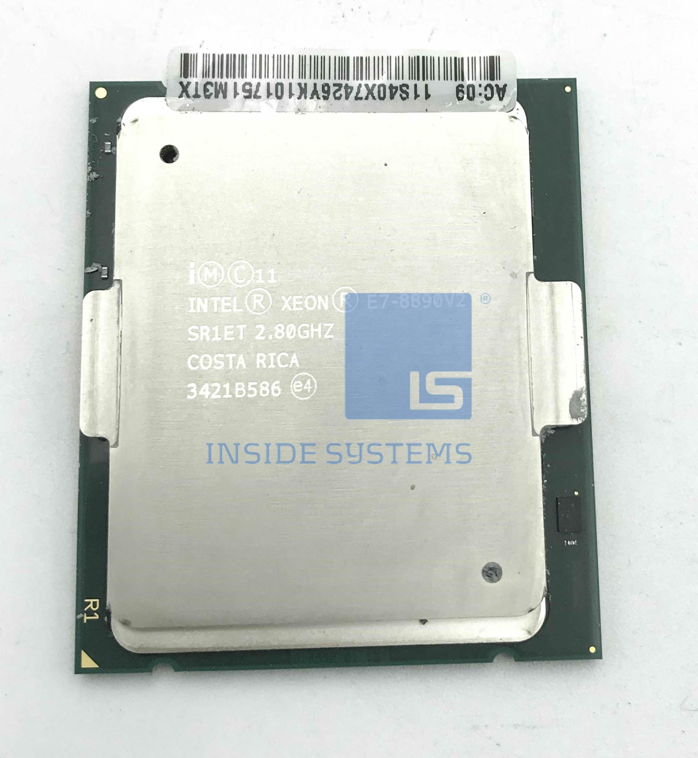 SR1ET - Xeon E7-8890V2 2.8GHz 15C 37.5MB 155W 5 SR1ET A