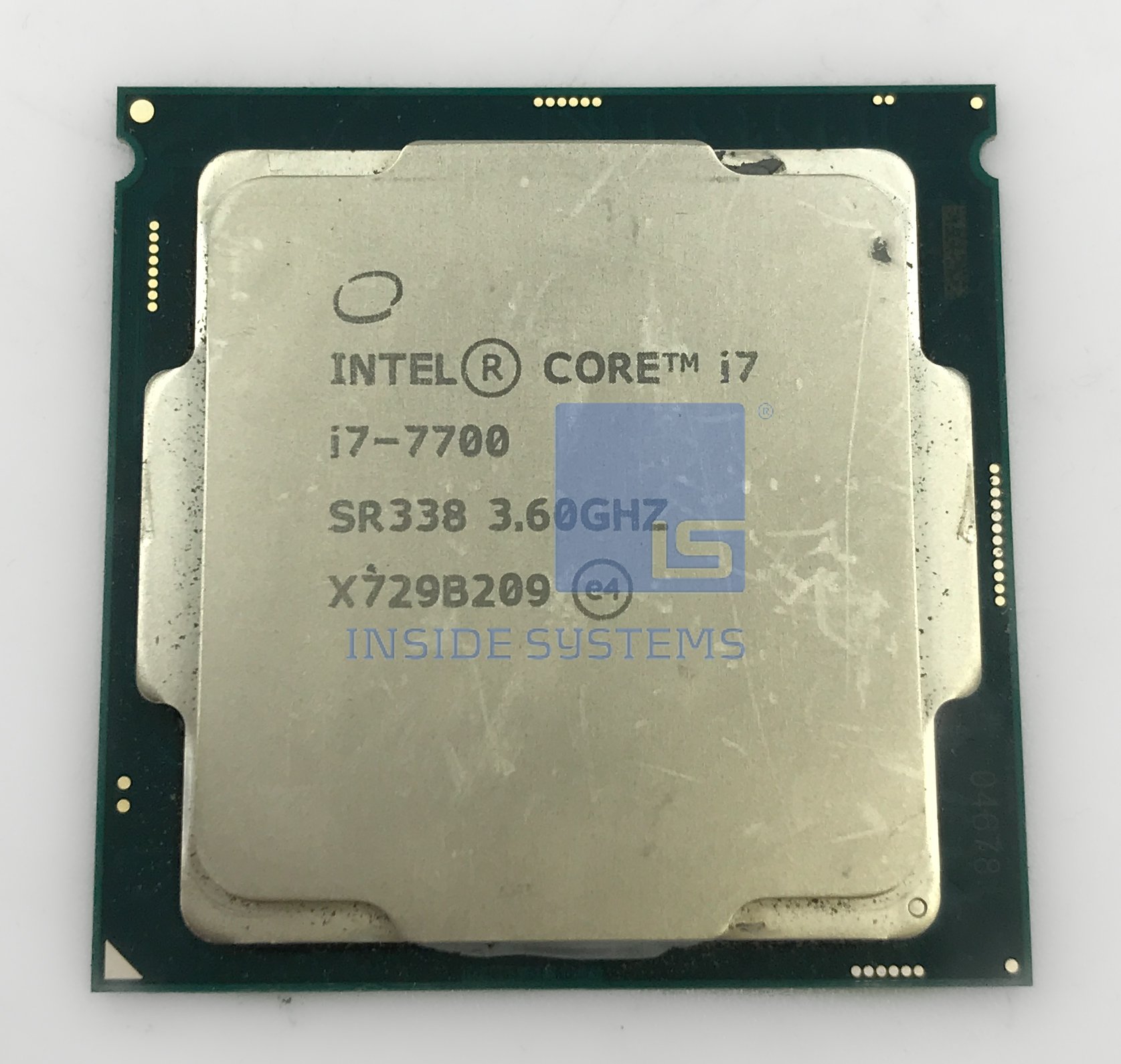 Intel Core i7-7700 SR338 3.60GHZ 稼働品 Intel Core i7-7700 (3.6Ghz