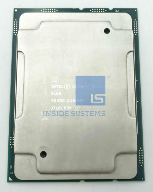SR3B0 - Xeon Platinum 8160 2.1GHz 24C 33MB 150W | Inside Systems A/S
