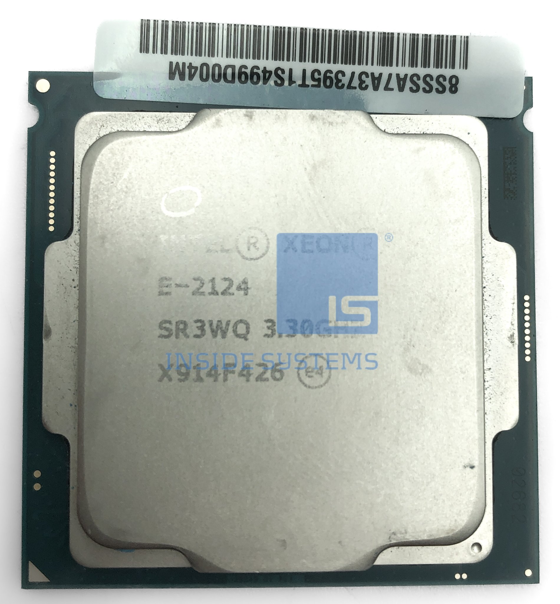 SR3WQ - Intel Xeon E-2124 3.3GHz 4C 8MB 71W 6 SR3WQ A