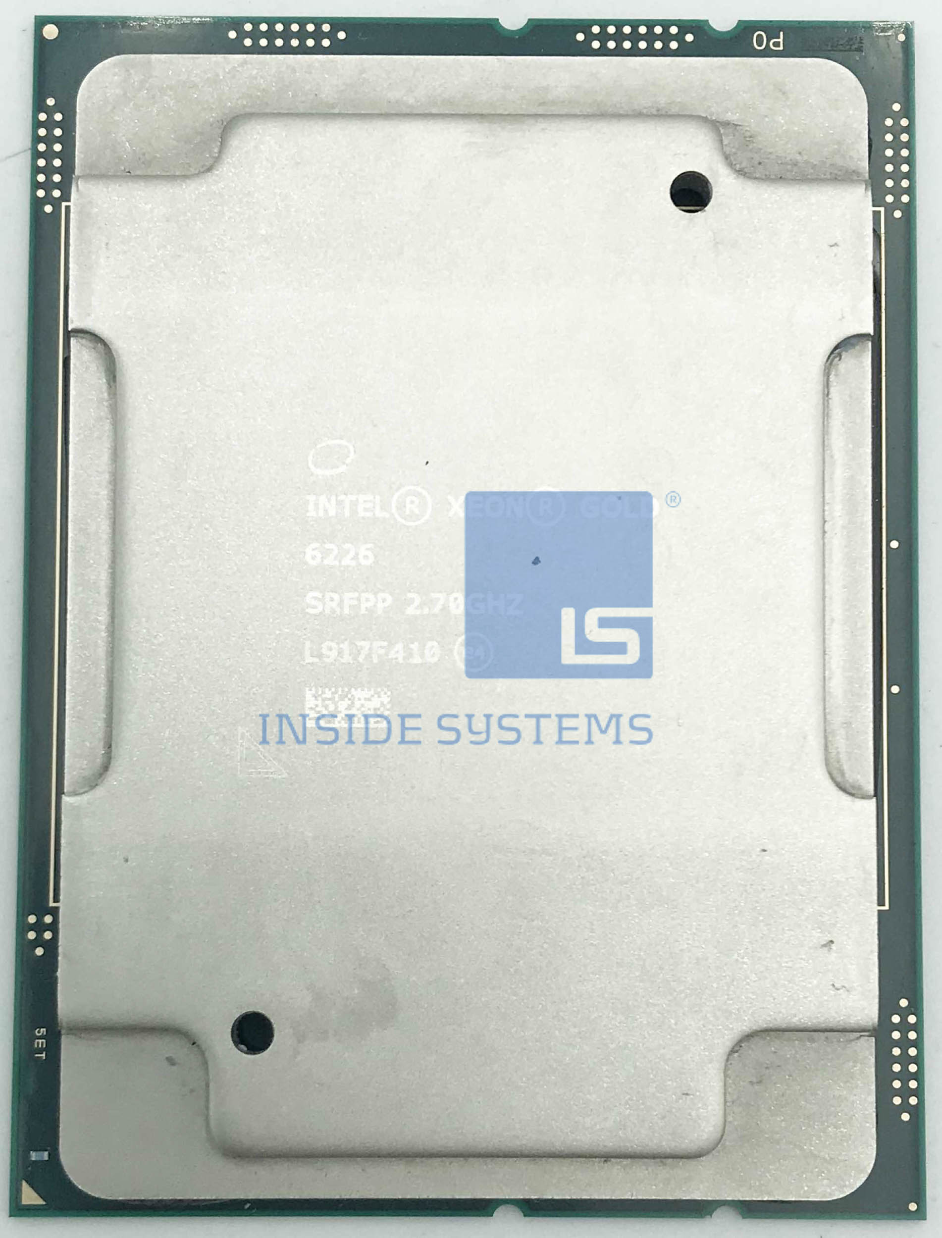 SRFPP - Xeon Gold 6226 2.7GHz 12C 19.25MB 125W 1 SRFPP - Xeon Gold 6226 2.7GHz 12C 19.25MB 125W