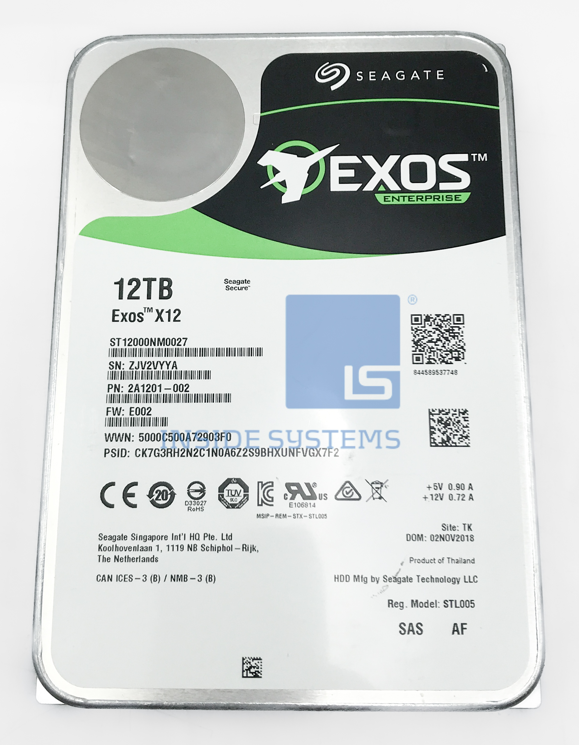 ST12000NM0027 A