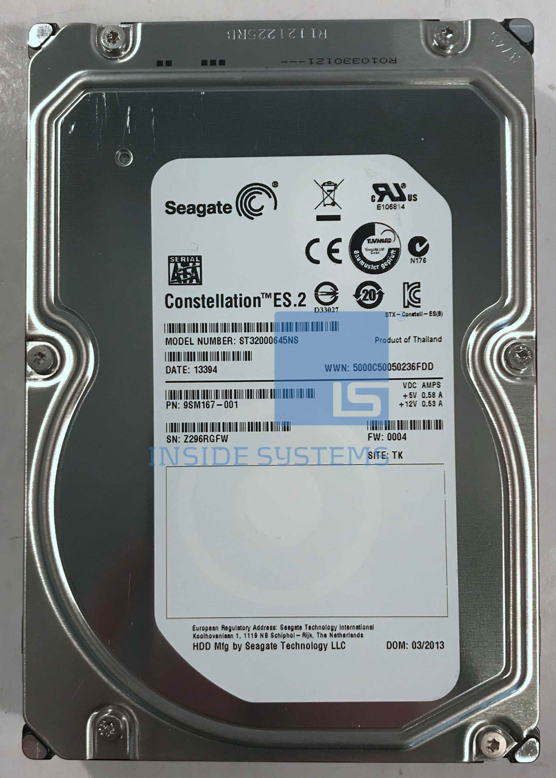 ST32000645NS A