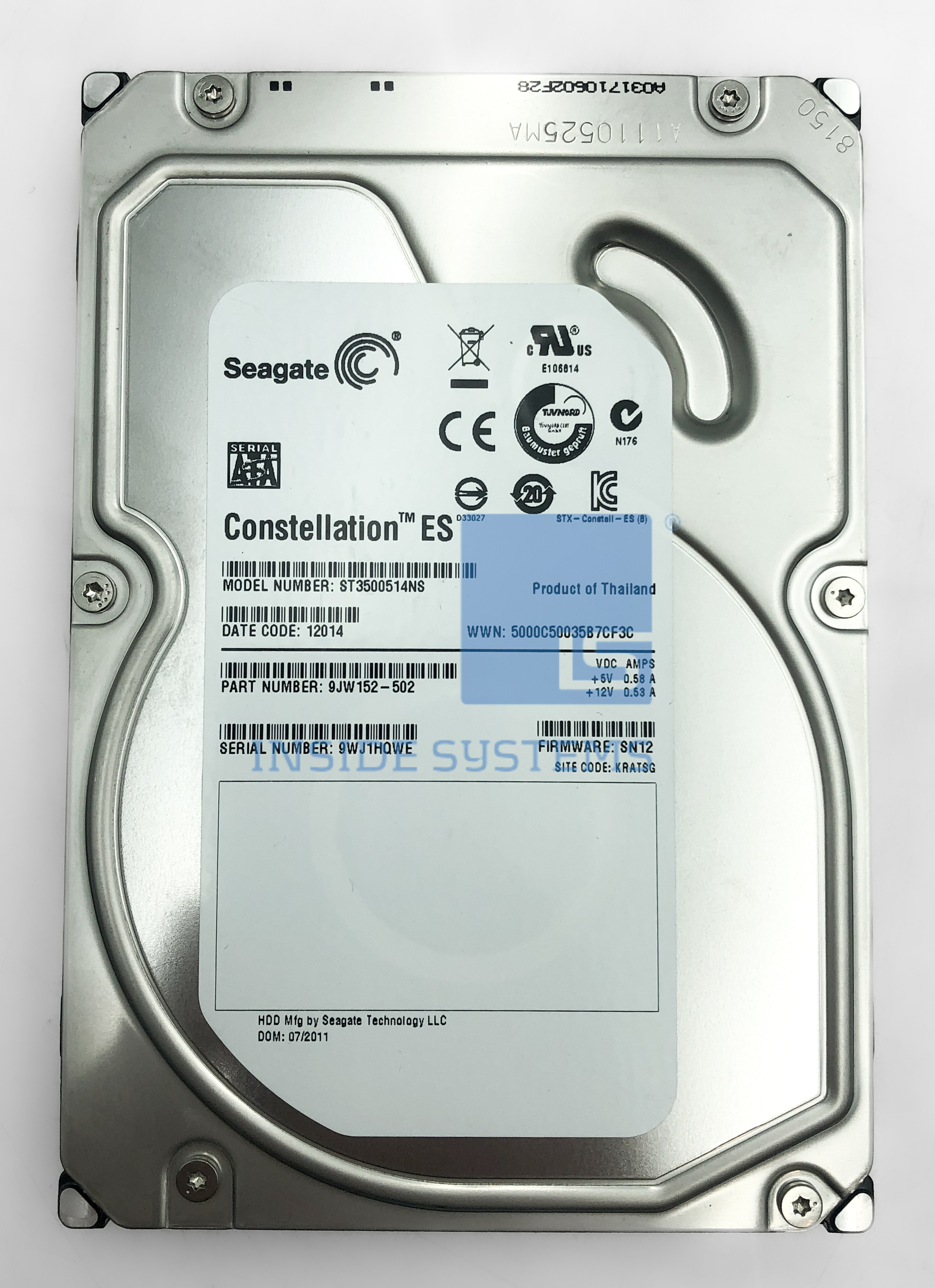 ST3500514NS A