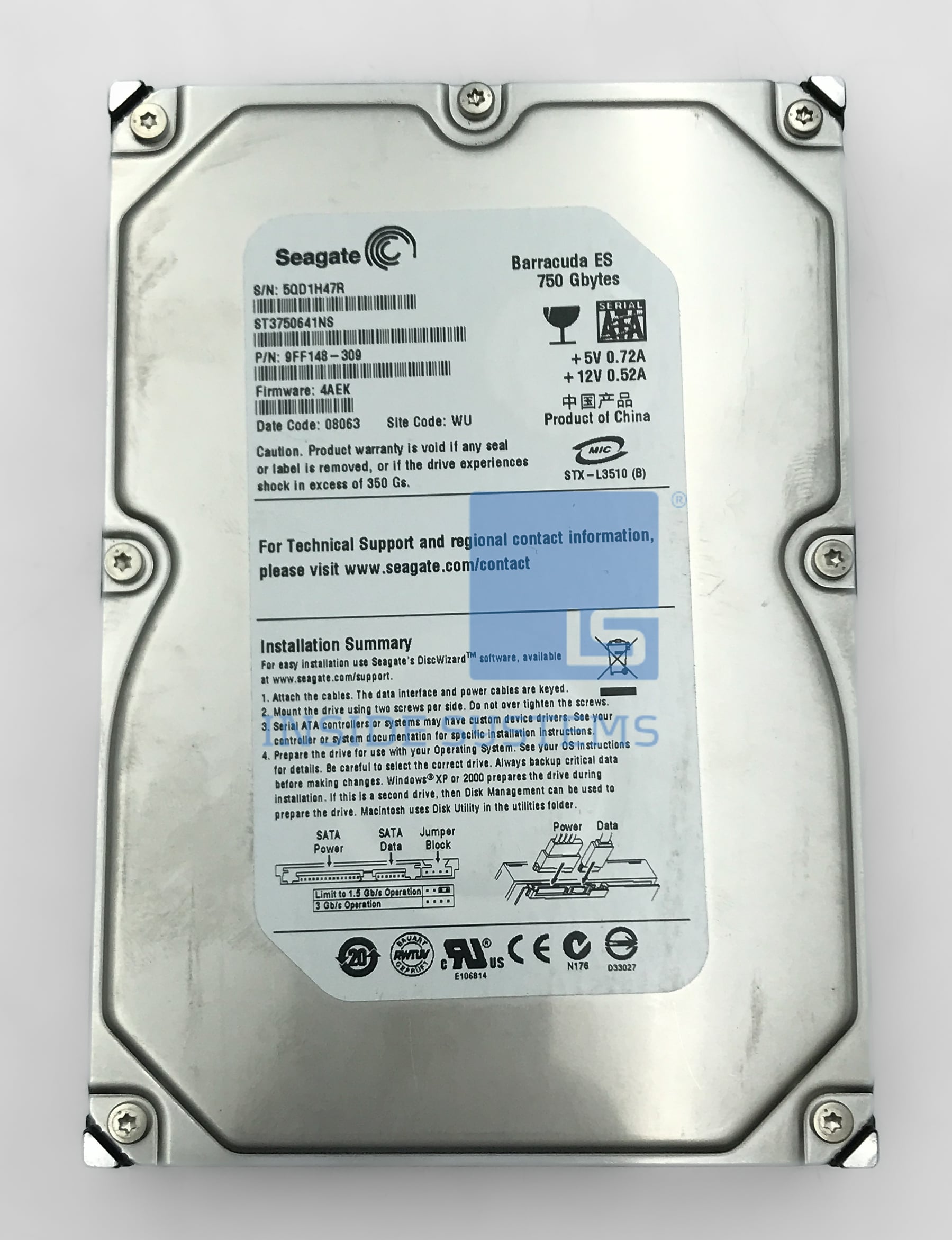 ST3750641NS A