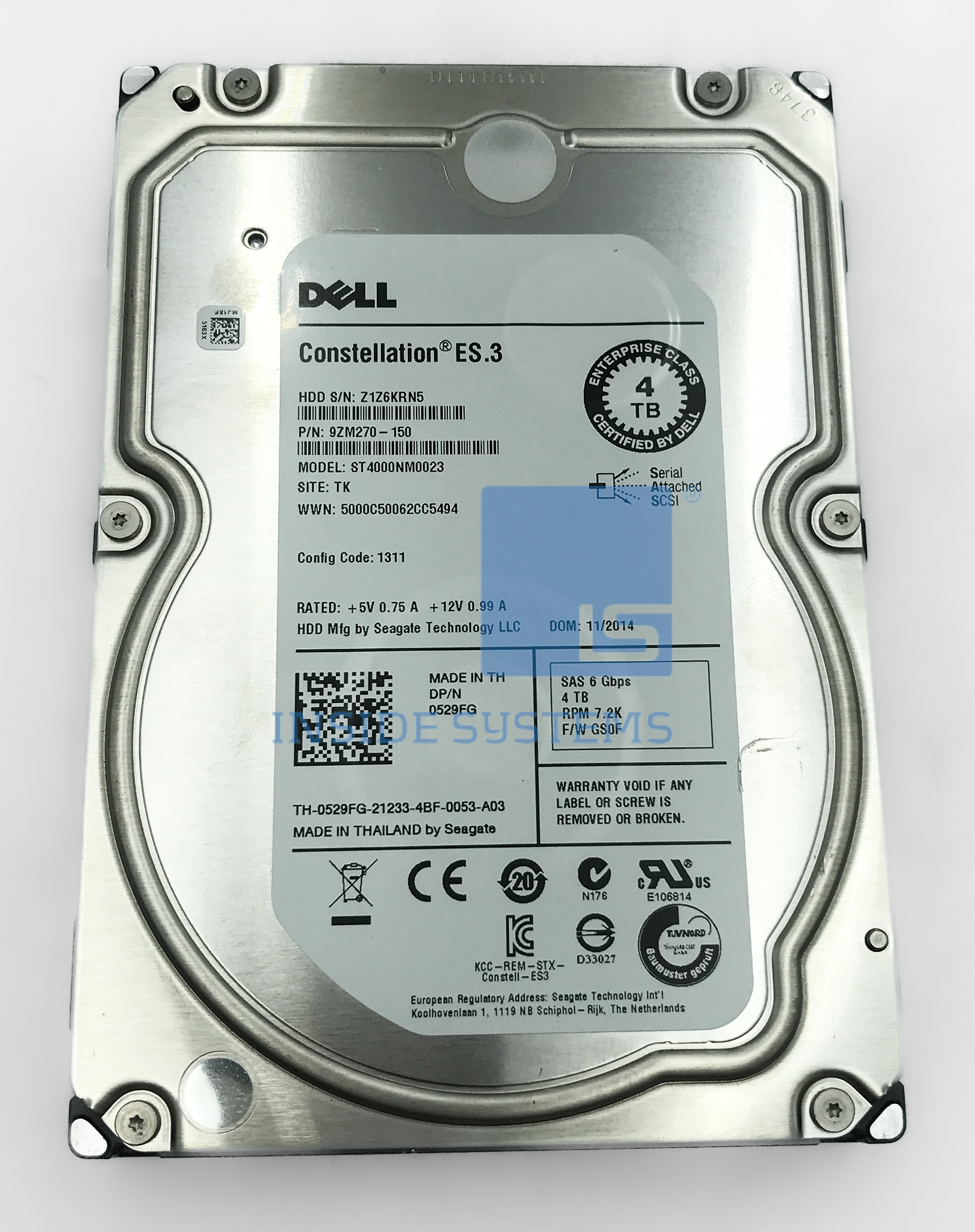 ST4000NM0023 DELL A