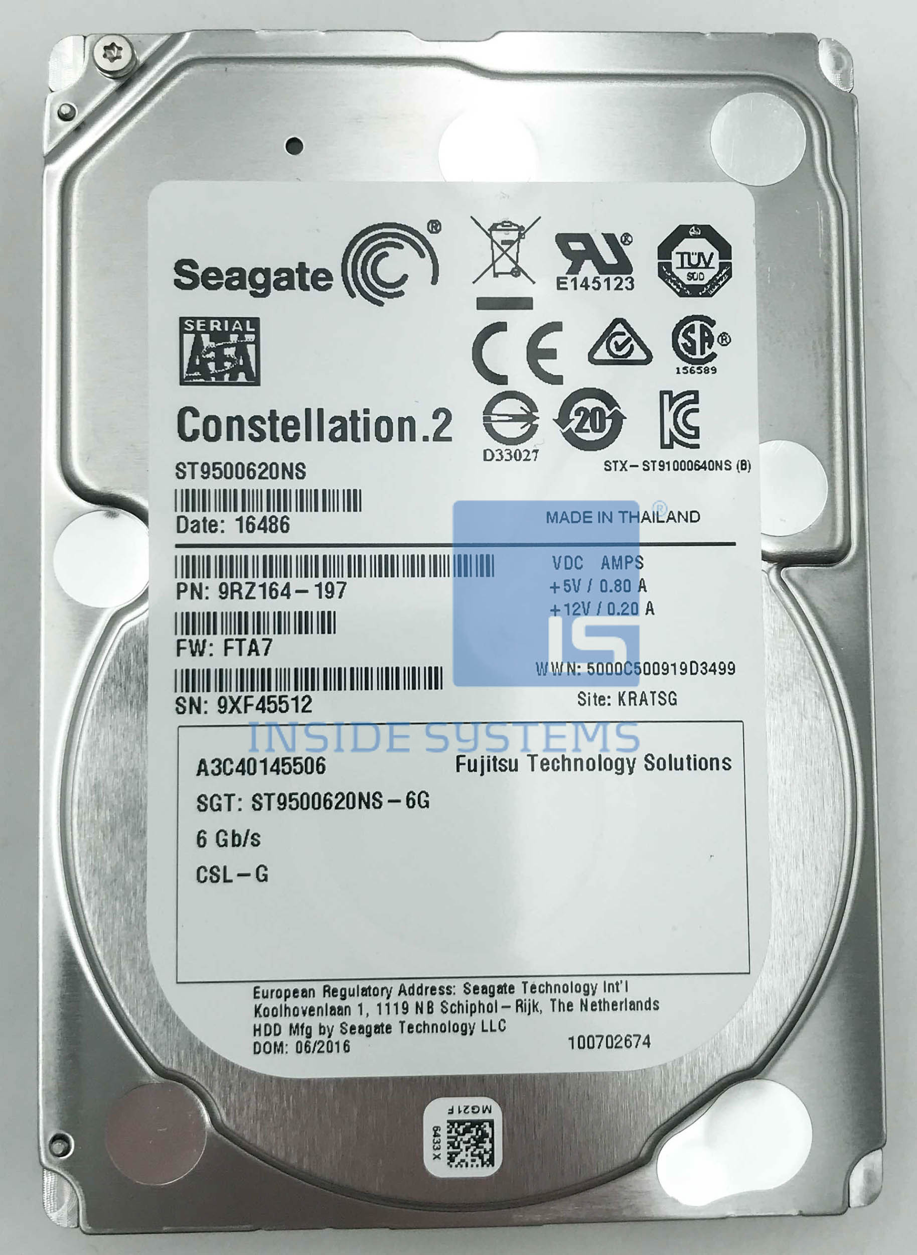 ST9500620NS A