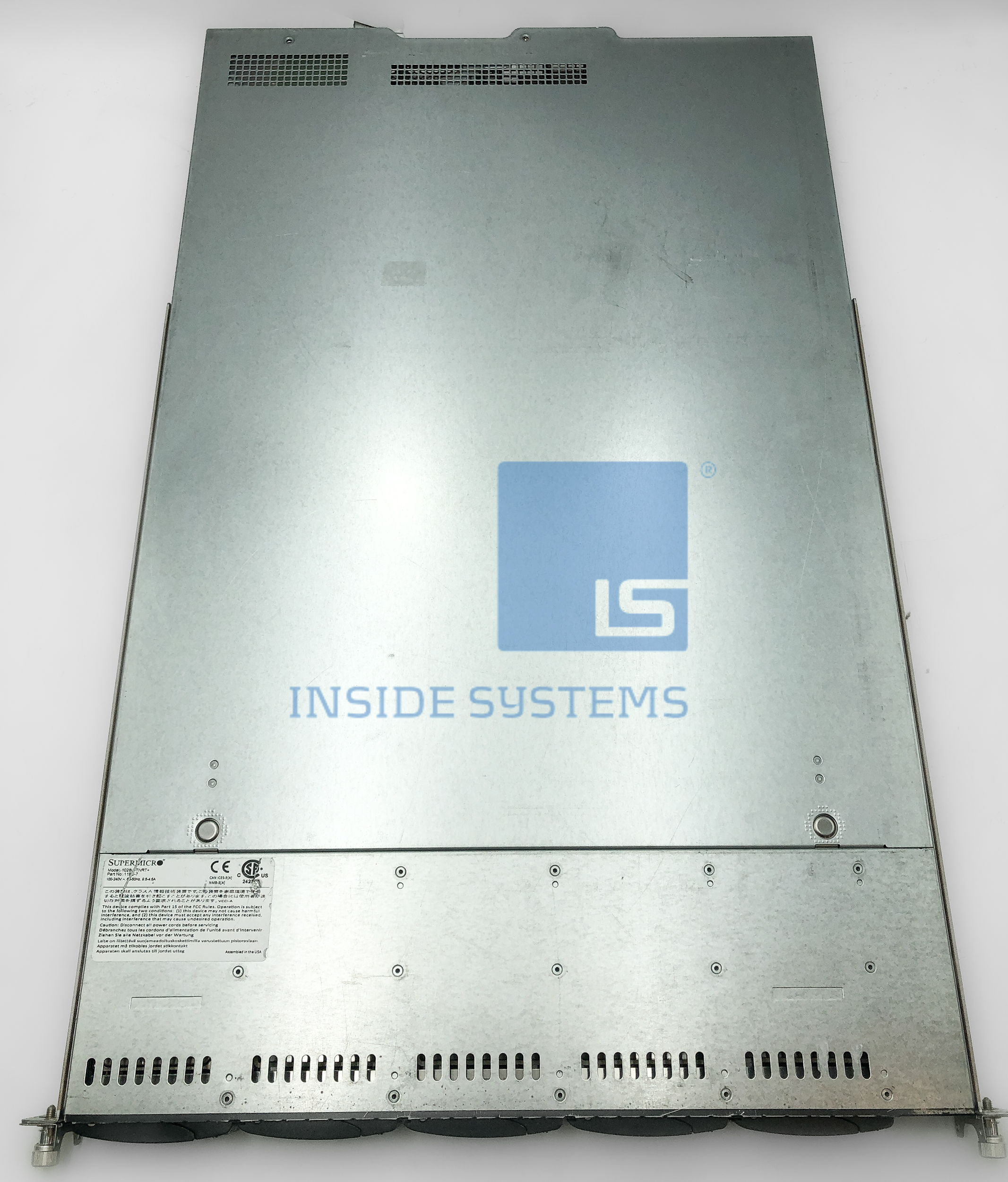SYS-1028U-TNRT - SuperServer SYS-1028U-TNRT+ X10DRU-I+ 1U 3 SYS-1028U-TNRT - SuperServer SYS-1028U-TNRT+ X10DRU-I+ 1U - Image 3