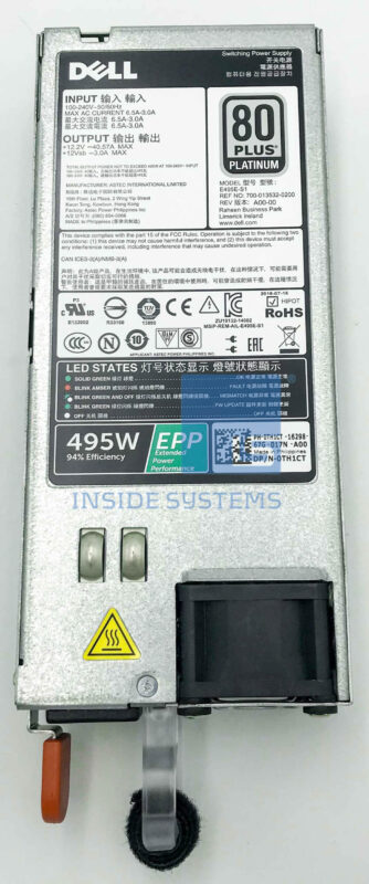 Dell 2FR04 Rack Alimentatore 495 W