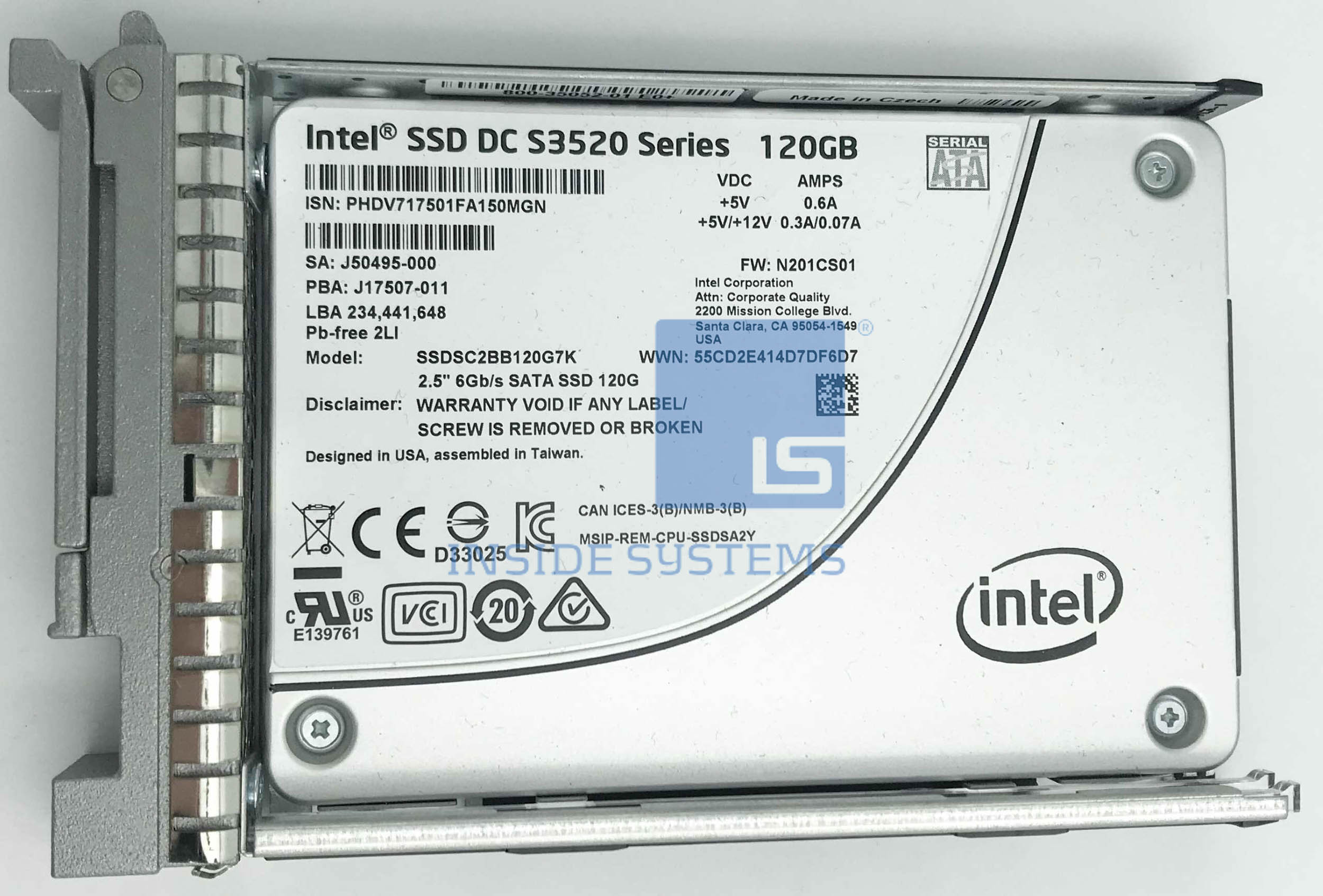 UCS SD120GBKS4 EV A